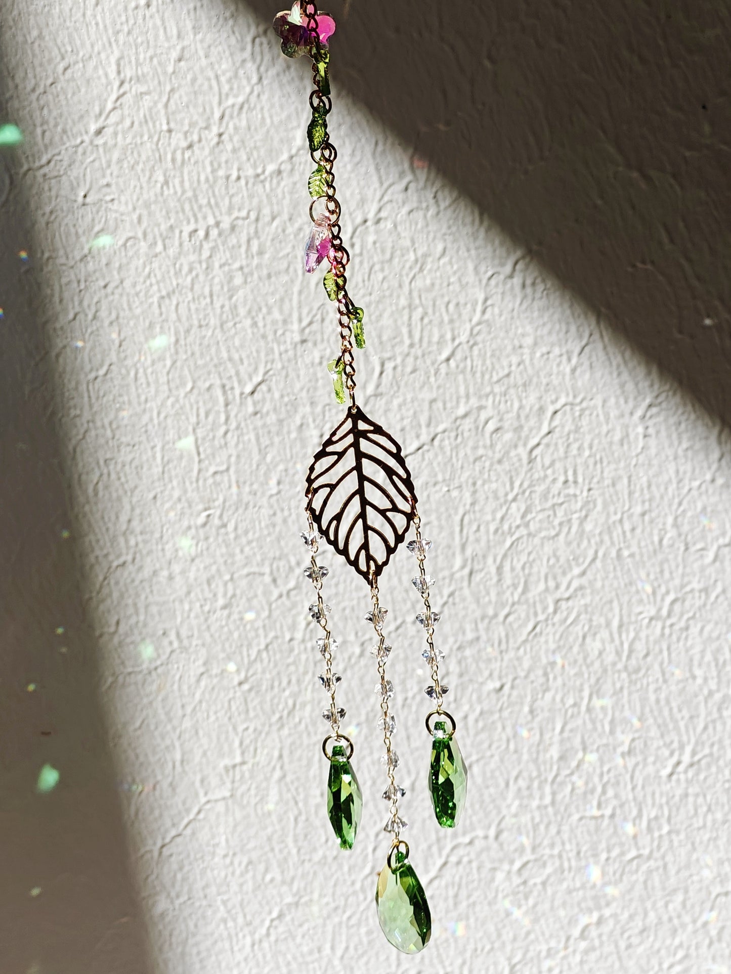 Fallen Leave Sun Catcher