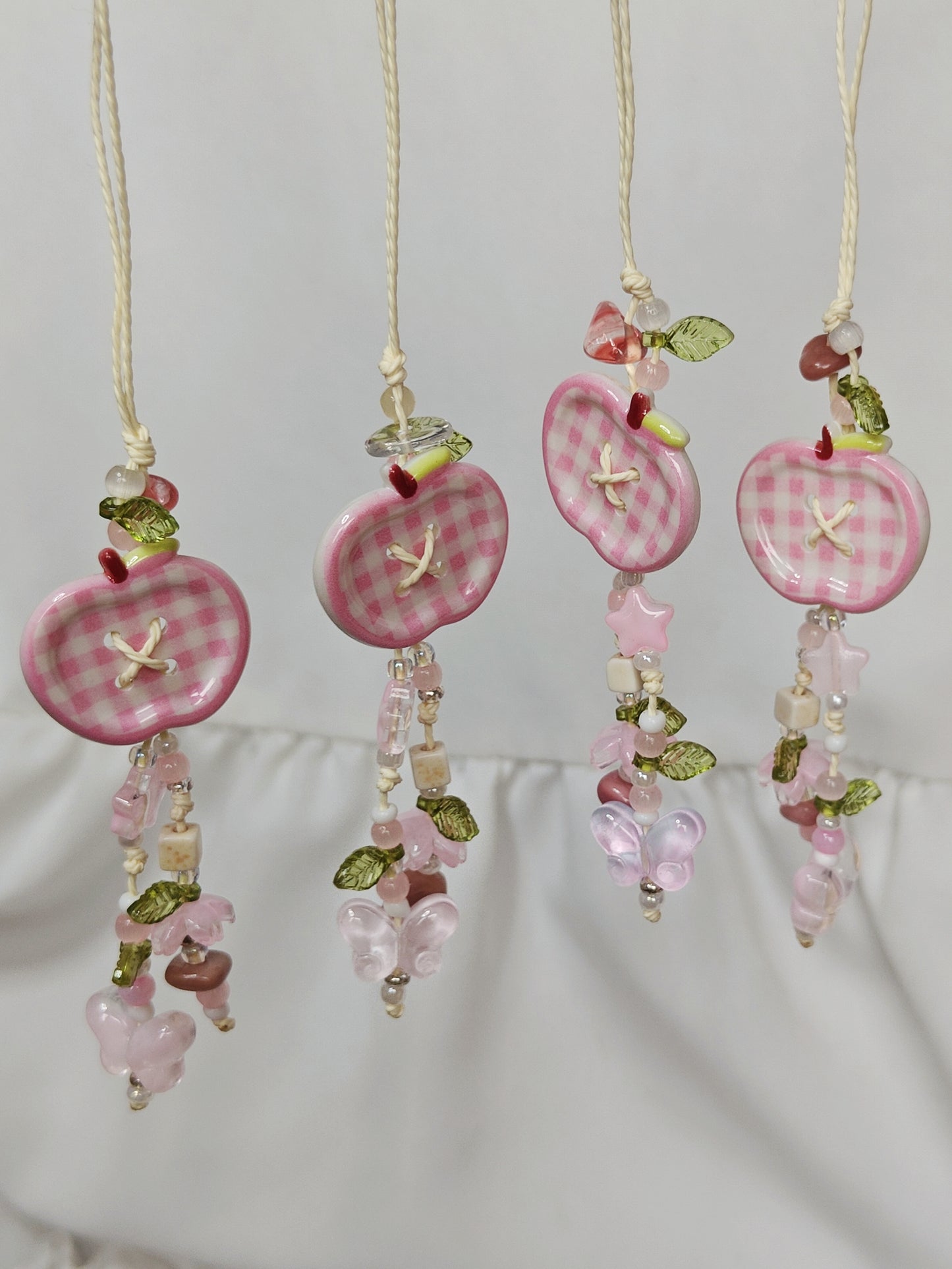 Sweet Apple Handmade Phone Charm