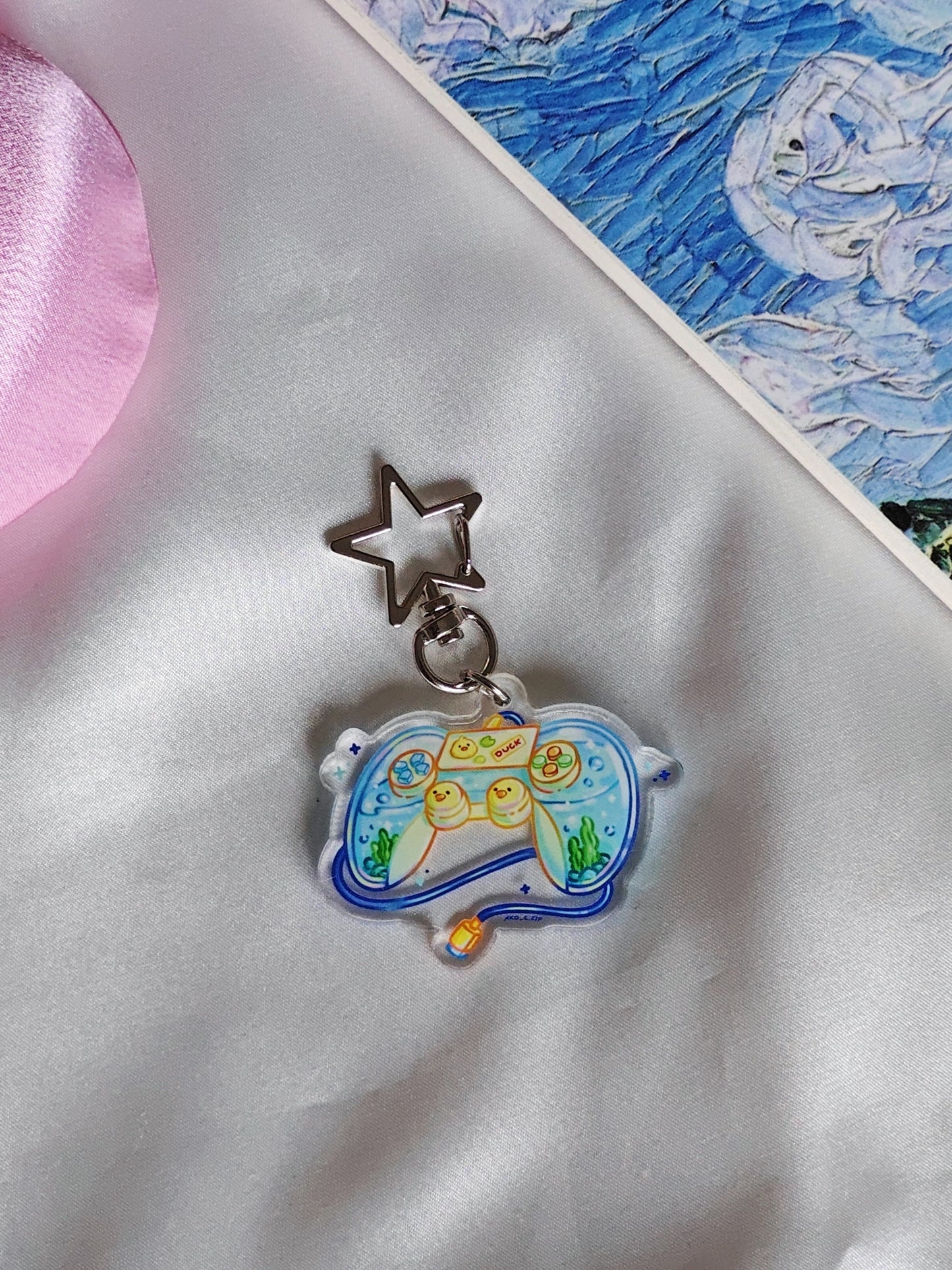 Duckie Gaming Keychain