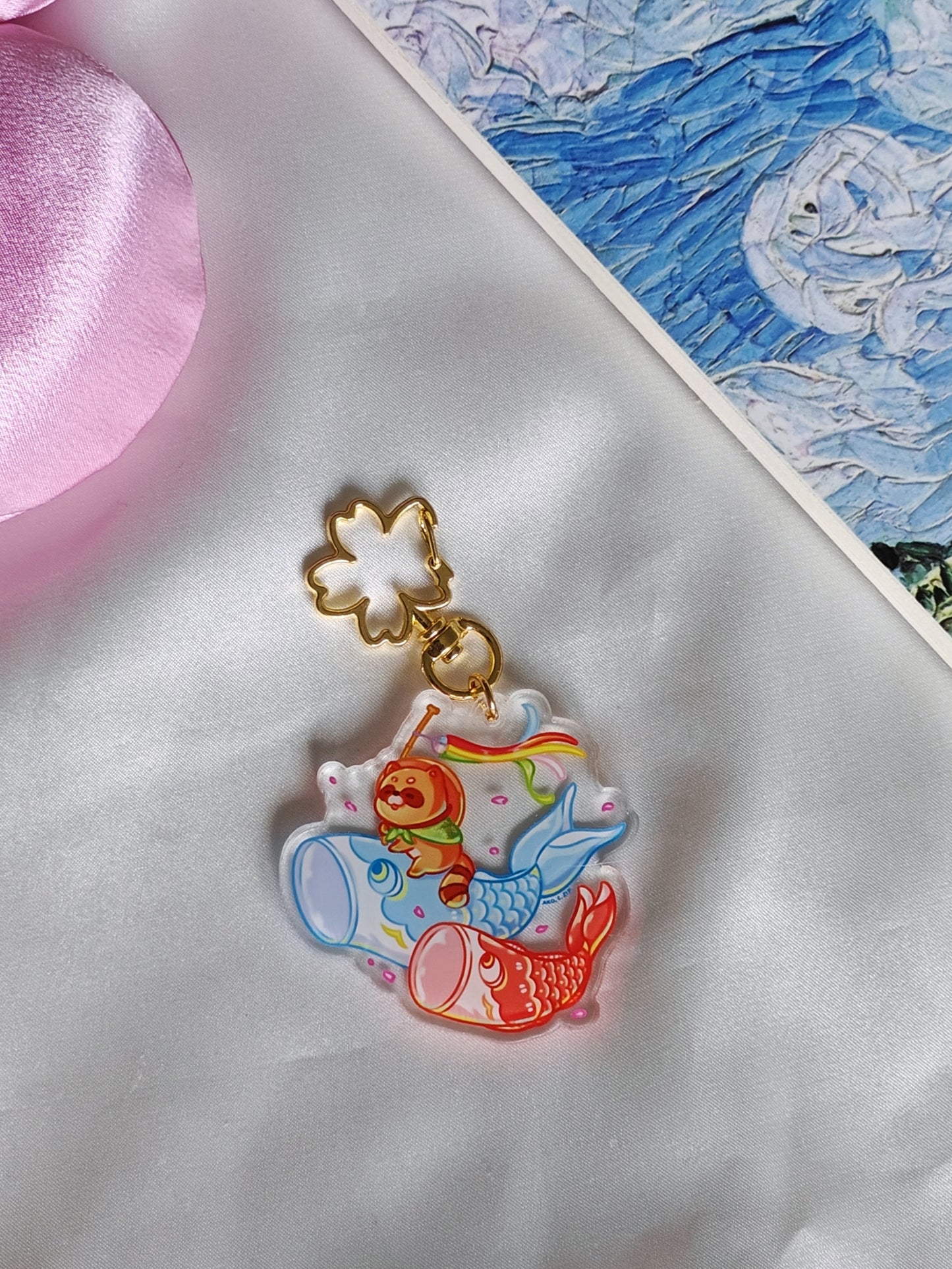 Tanuki Keychain