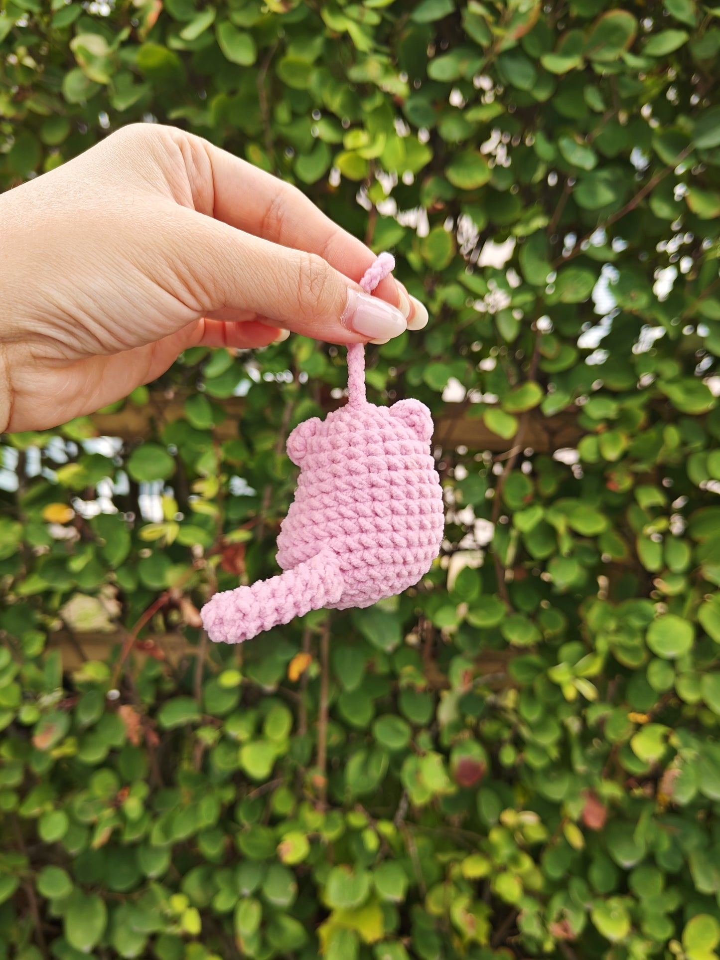 Crochet Pink Cat