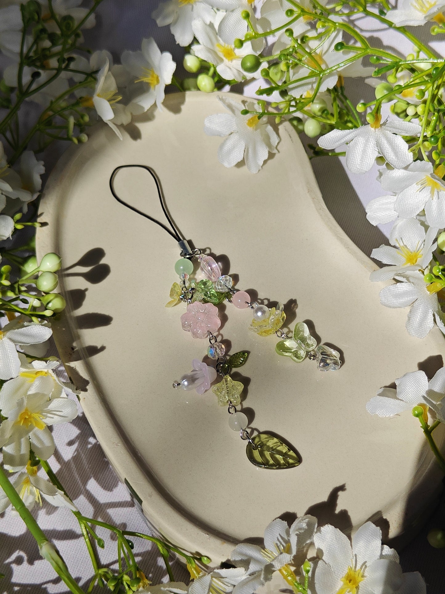 Spring Bloom Handmade Phone Charm
