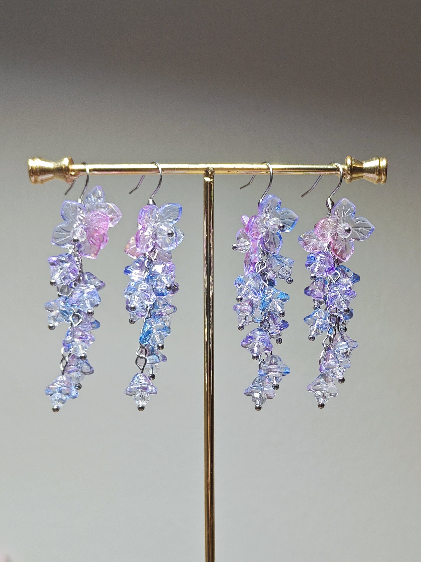 Galactic Bloom Dangle Earrings
