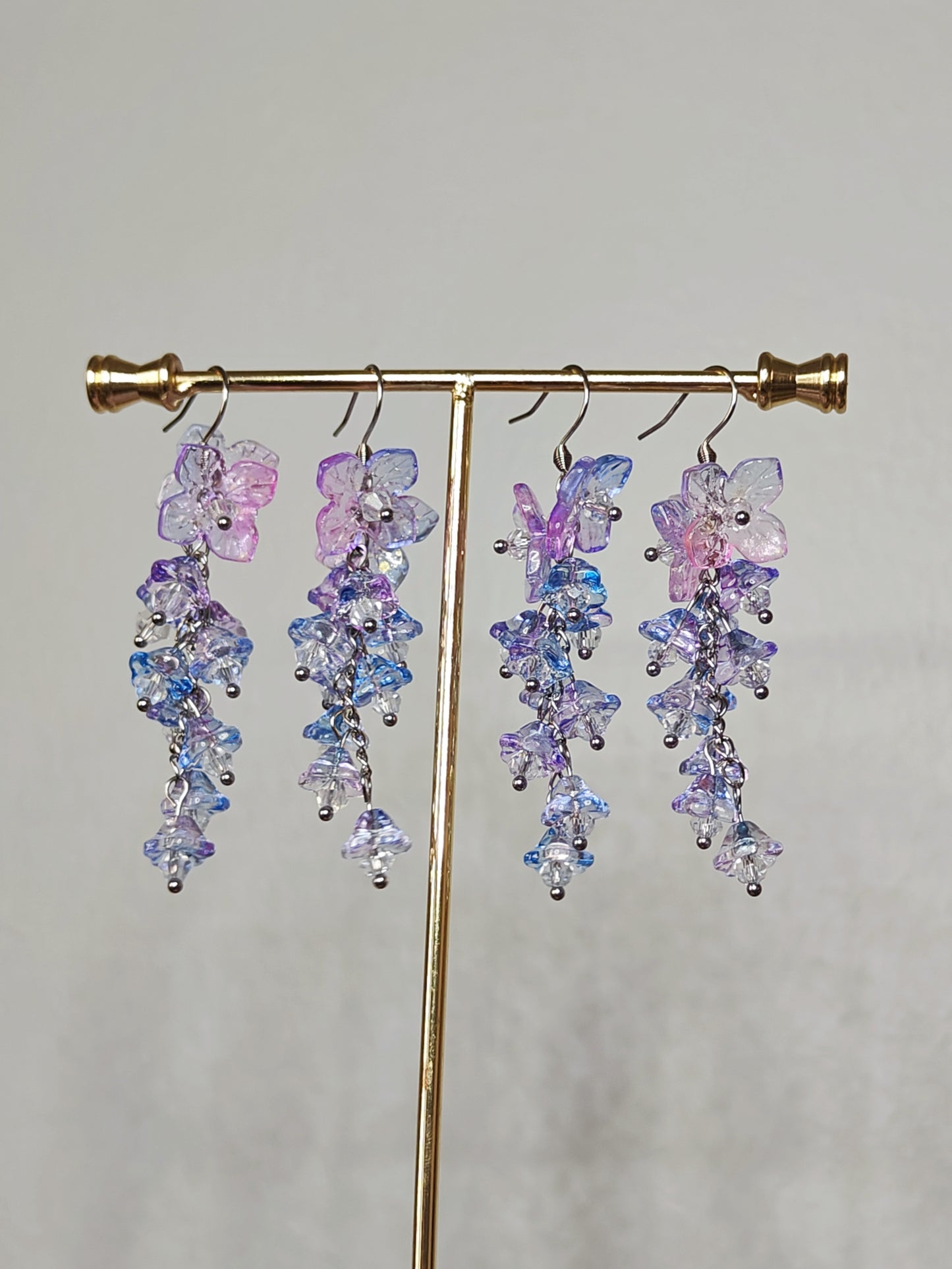 Galactic Bloom Dangle Earrings