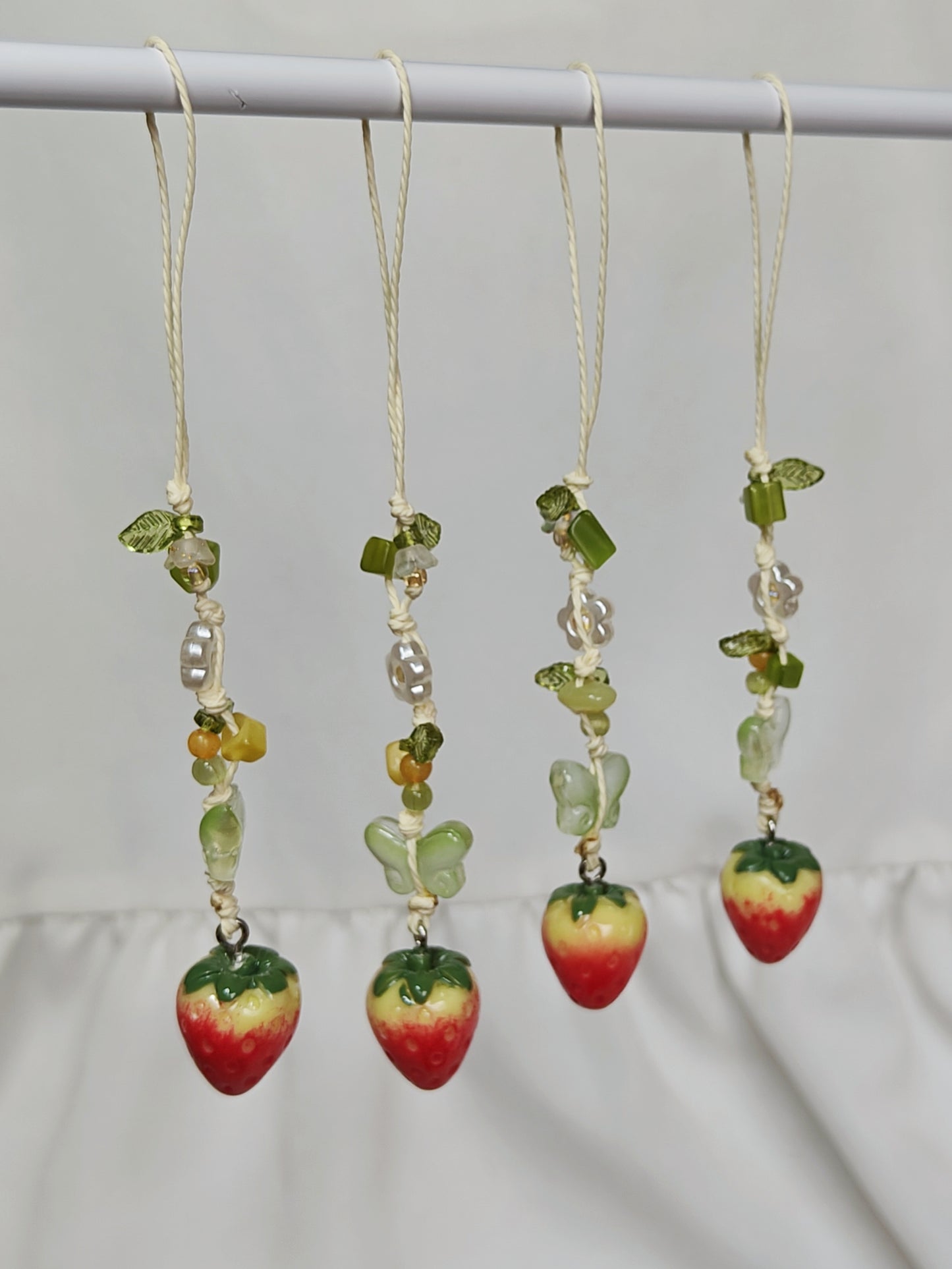 Summer Berry Handmade Phone Charm
