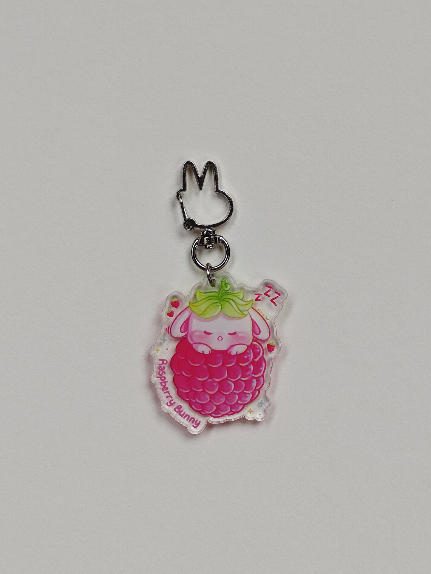 Berry Bunny Keychain