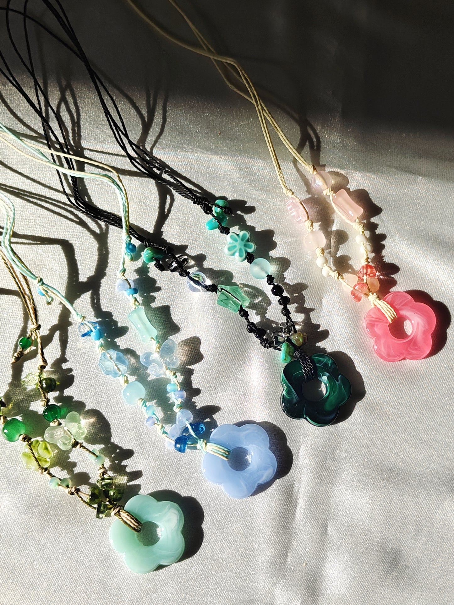 Floral Braided Necklace