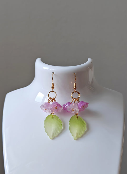Lilac Blossom Earrings