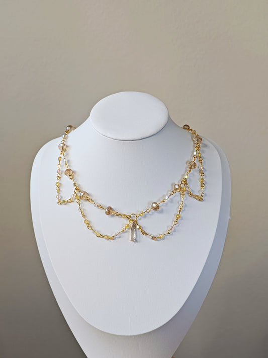 Champagne Hour Necklace