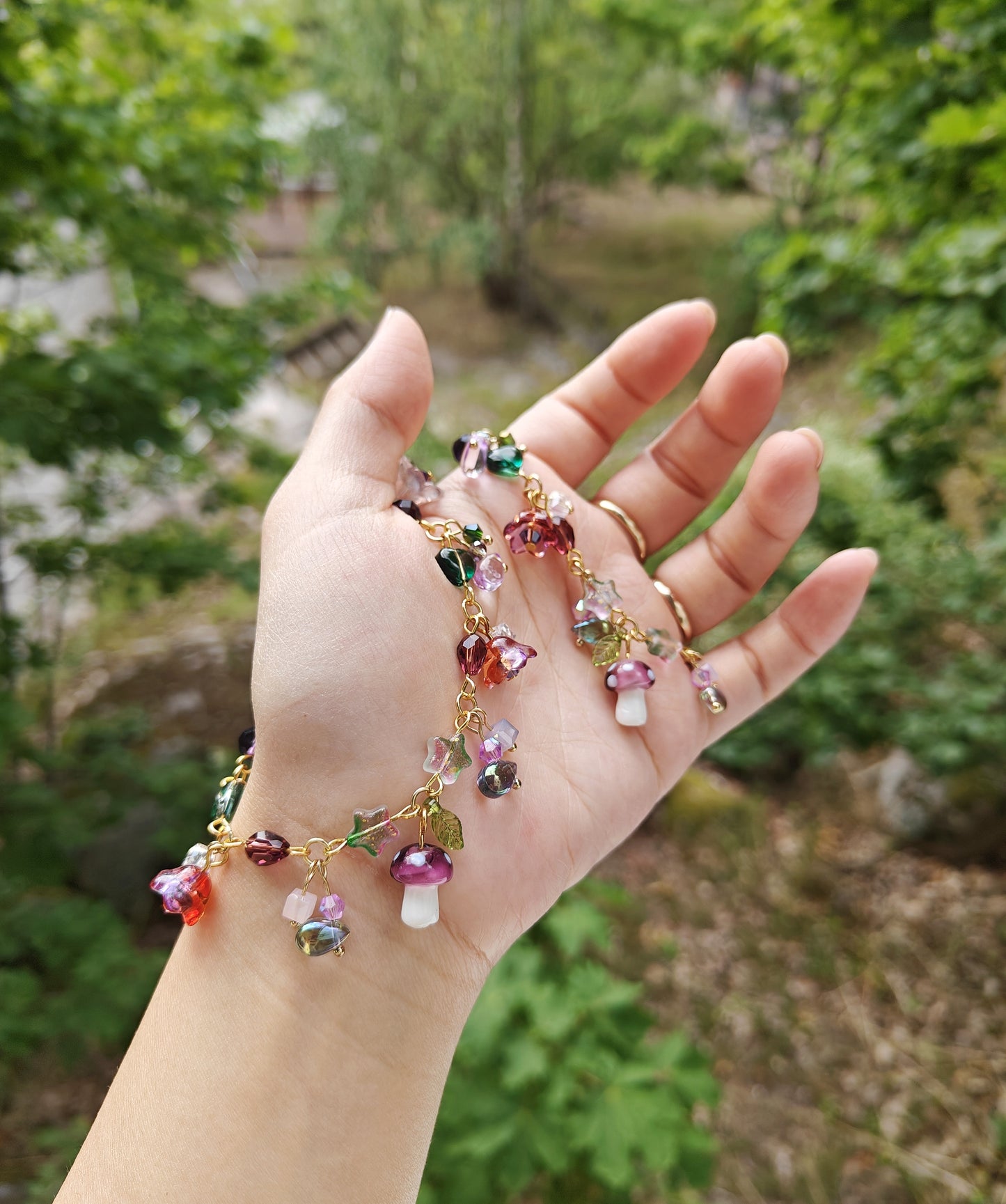 Four seasons - Autumn bracelet