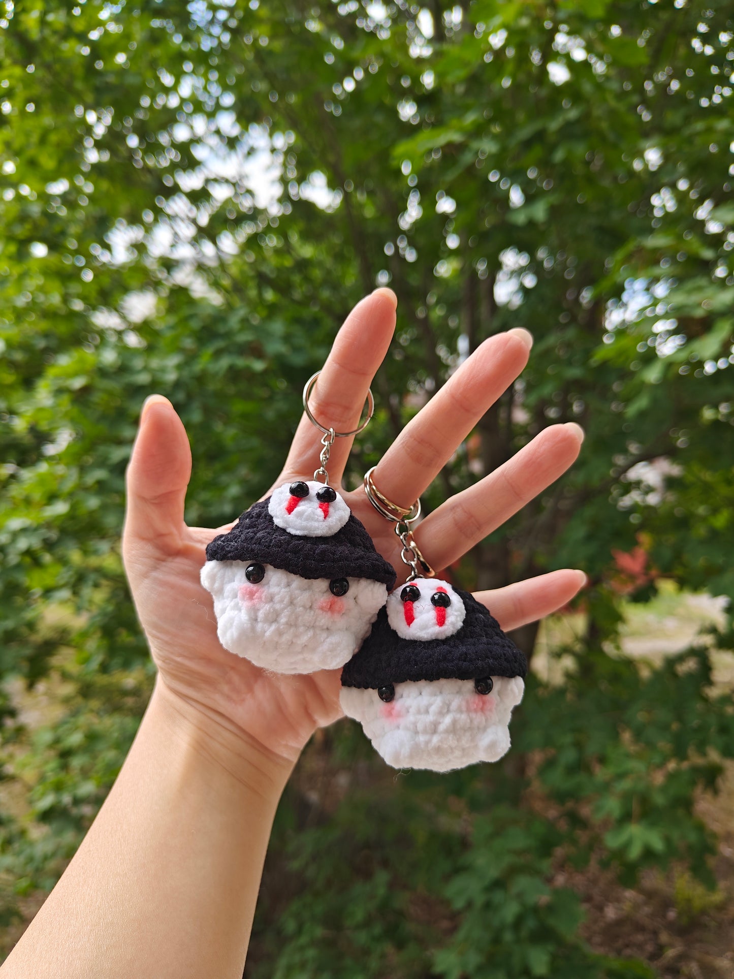 Crochet Mini Mushrooms