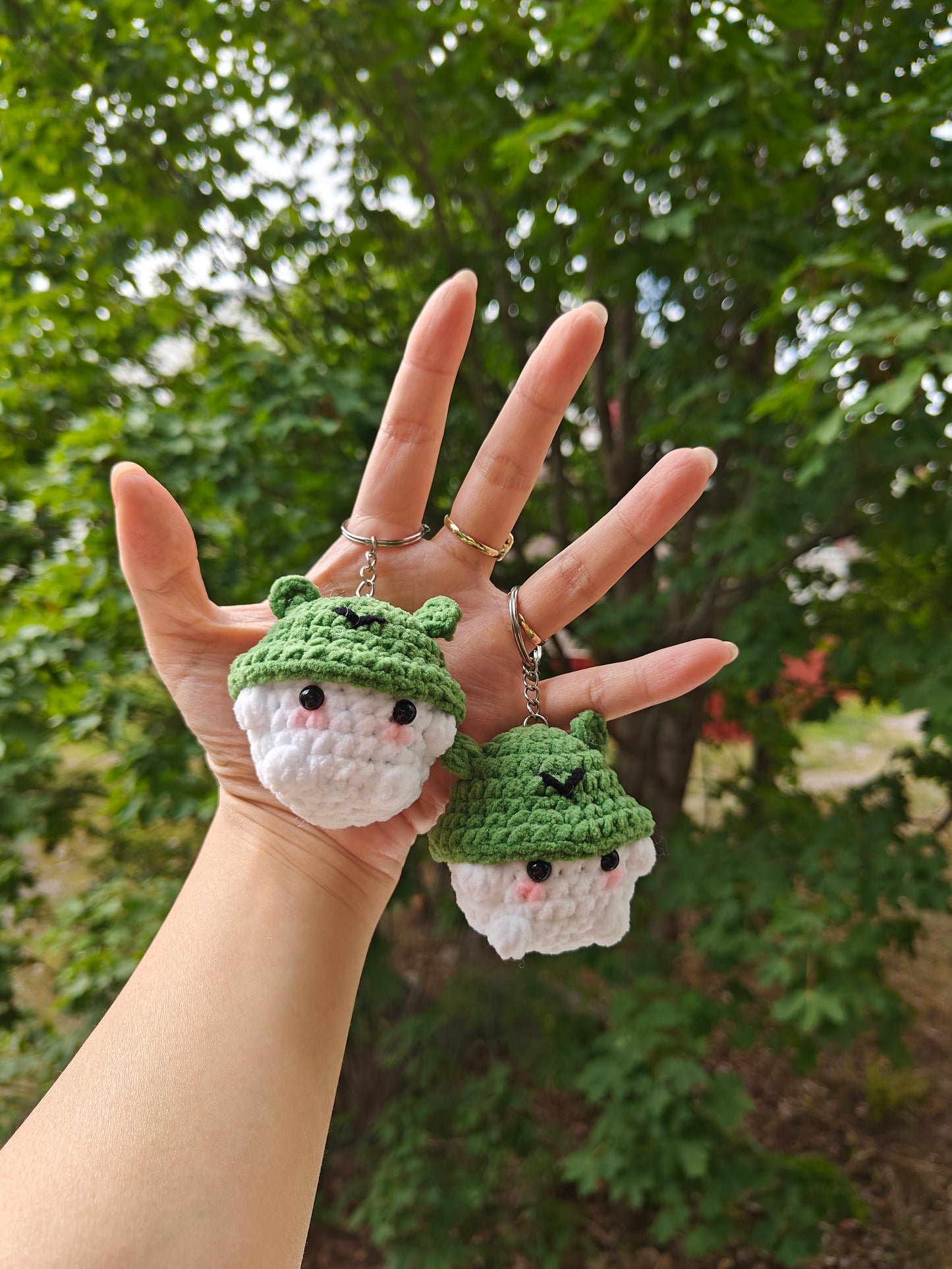 Crochet Mini Mushrooms