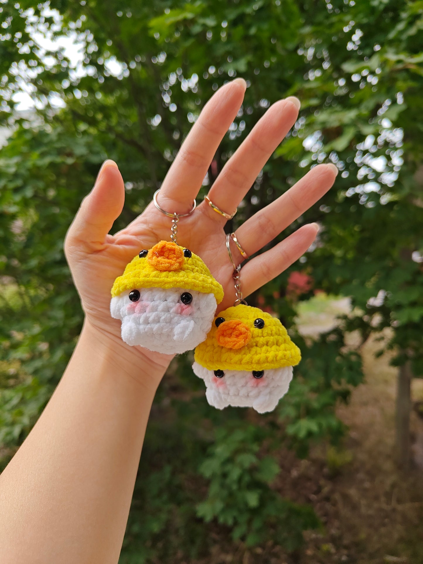 Crochet Mini Mushrooms