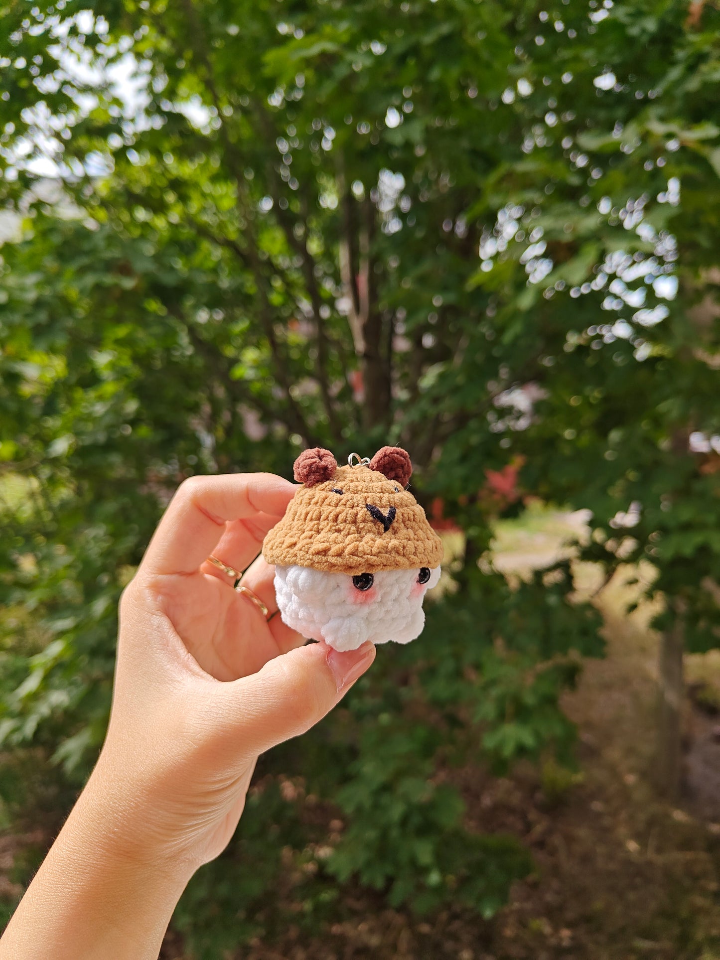 Crochet Mini Mushrooms