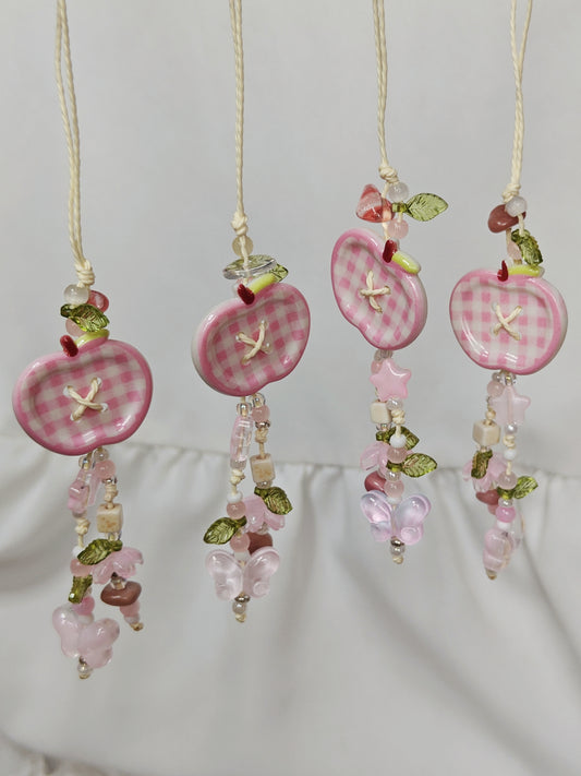 Sweet Apple Handmade Phone Charm