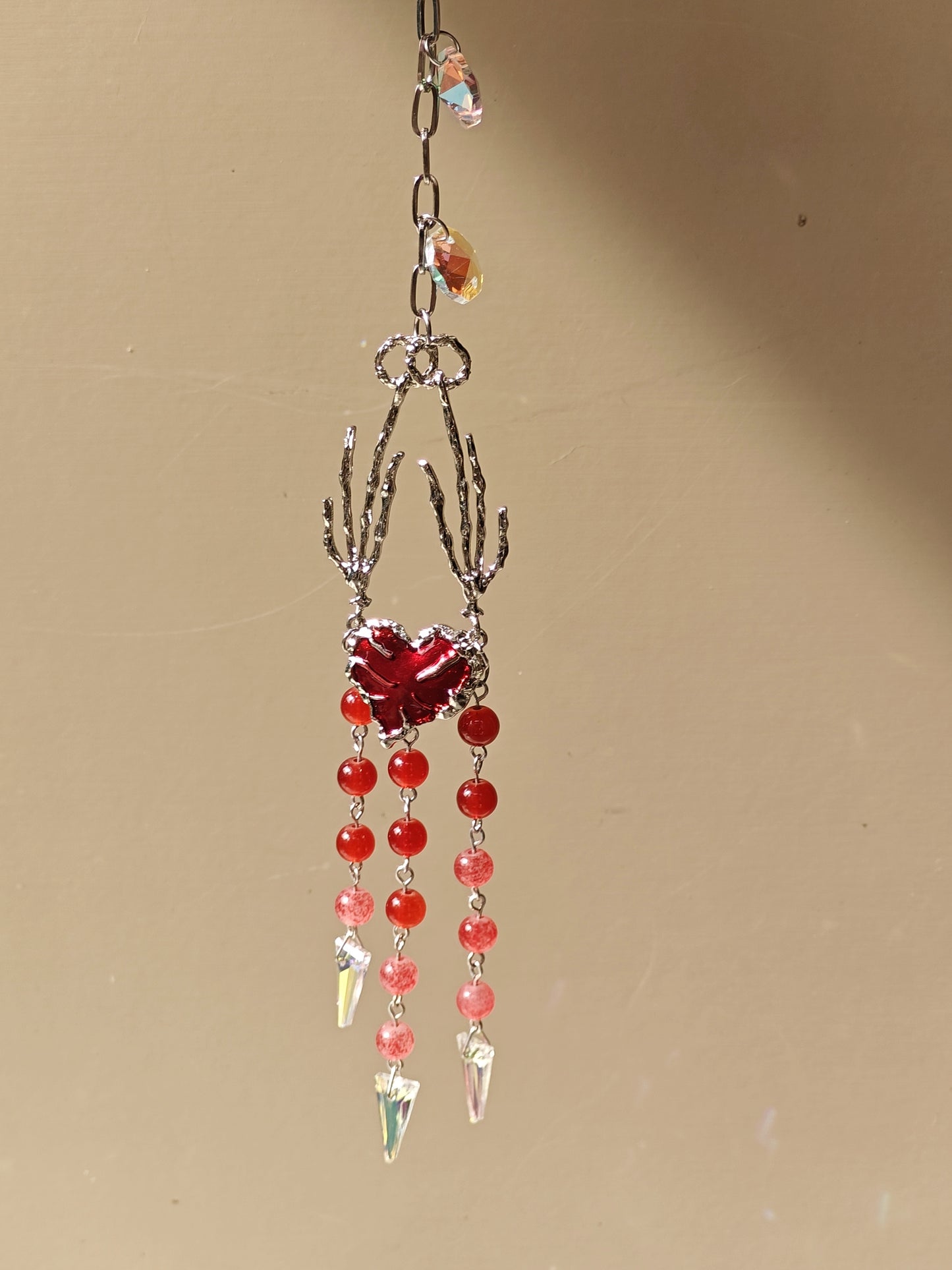Bleeding Heart Sun Catcher