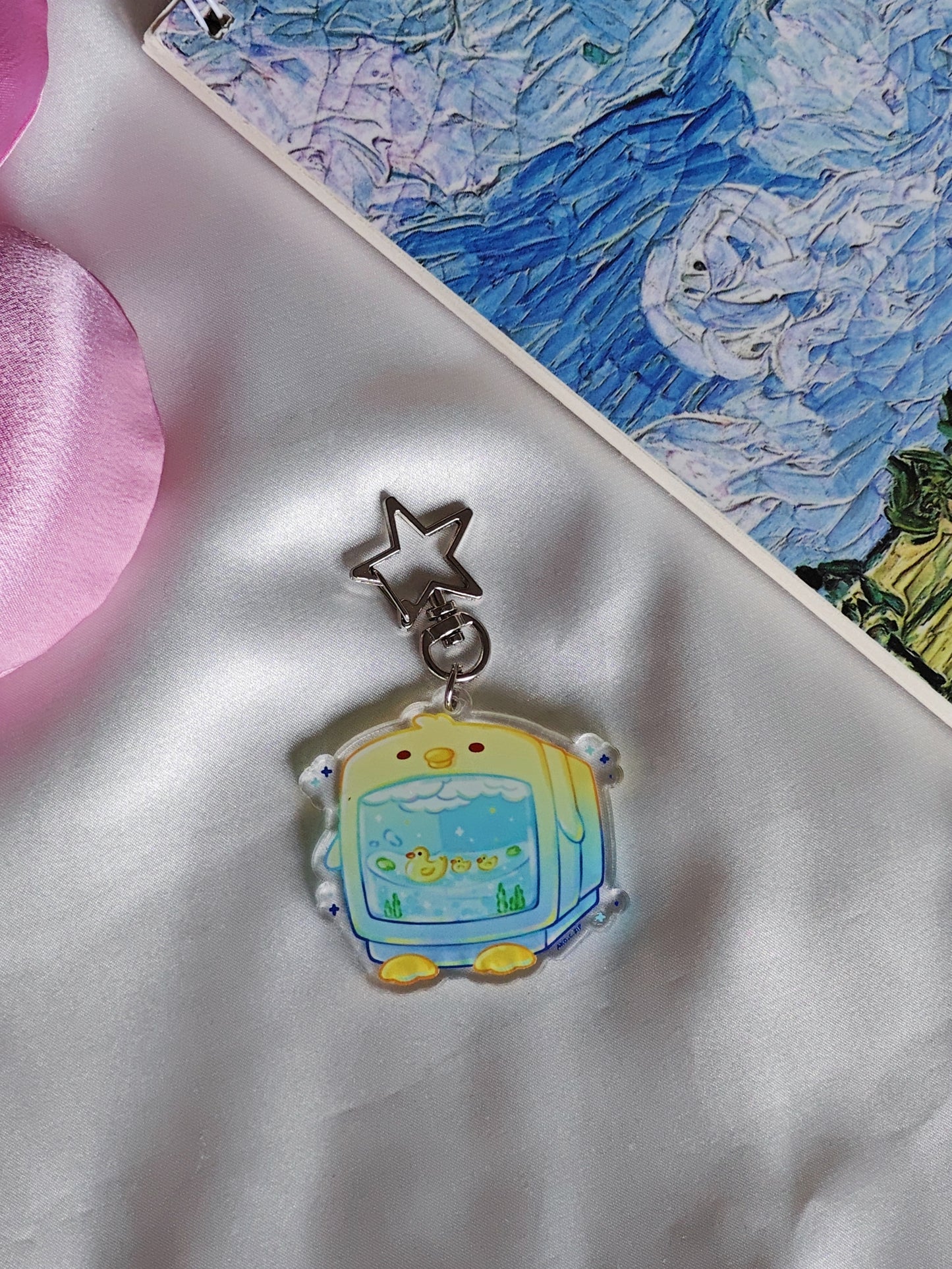 Duckie Gaming Keychain