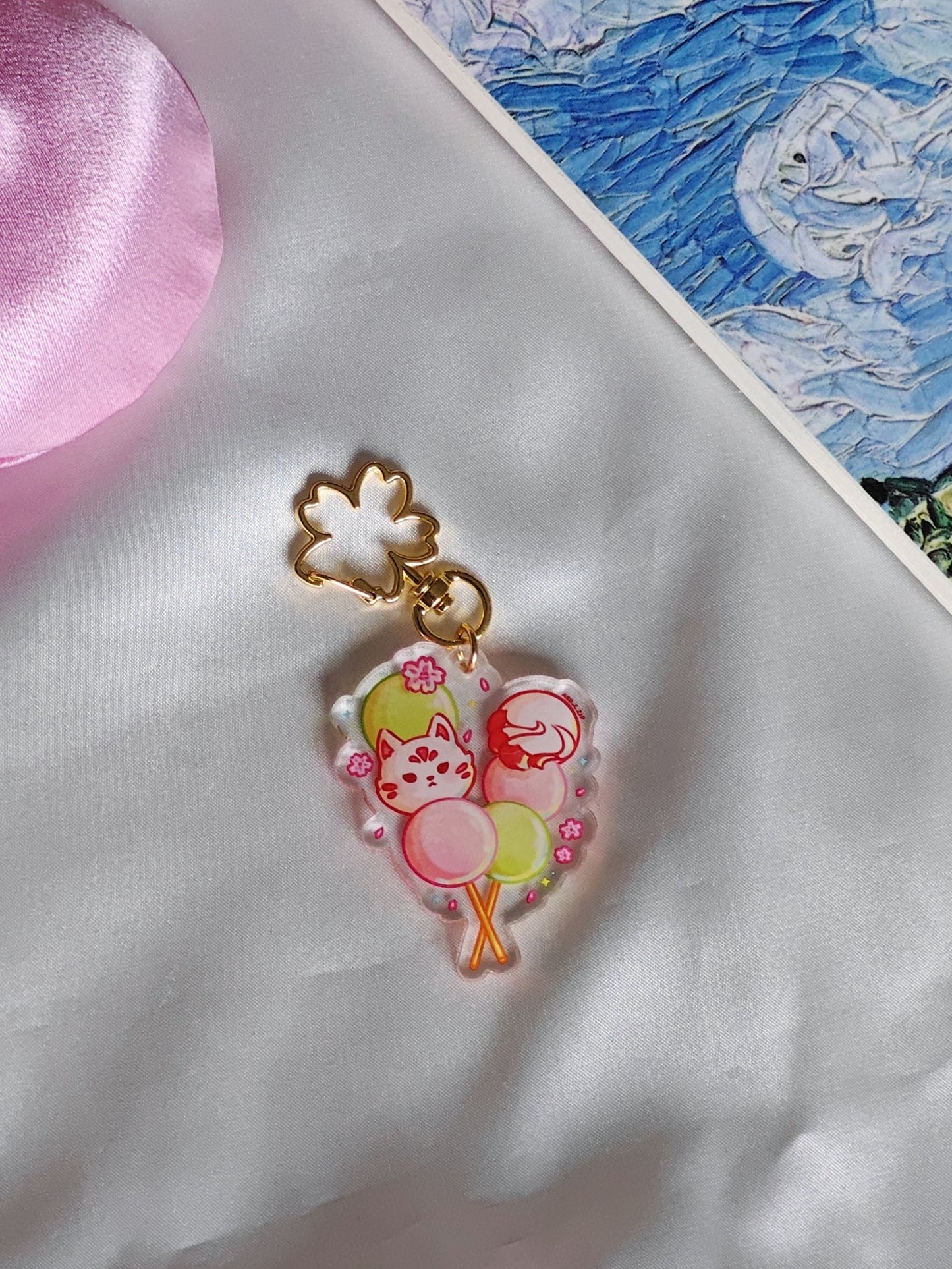 Kitsune Dessert Keychain