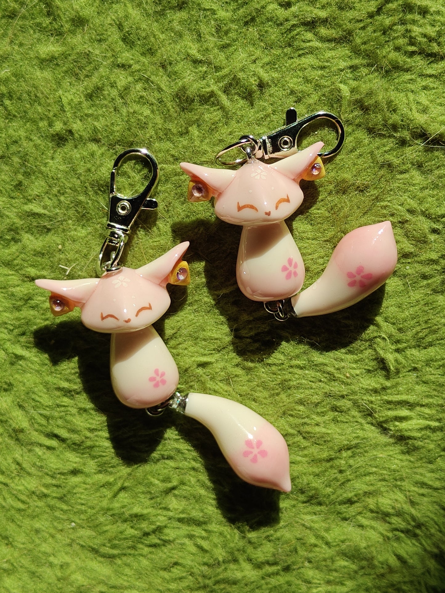 Yae Miko Fox Handmade Clay Keychain
