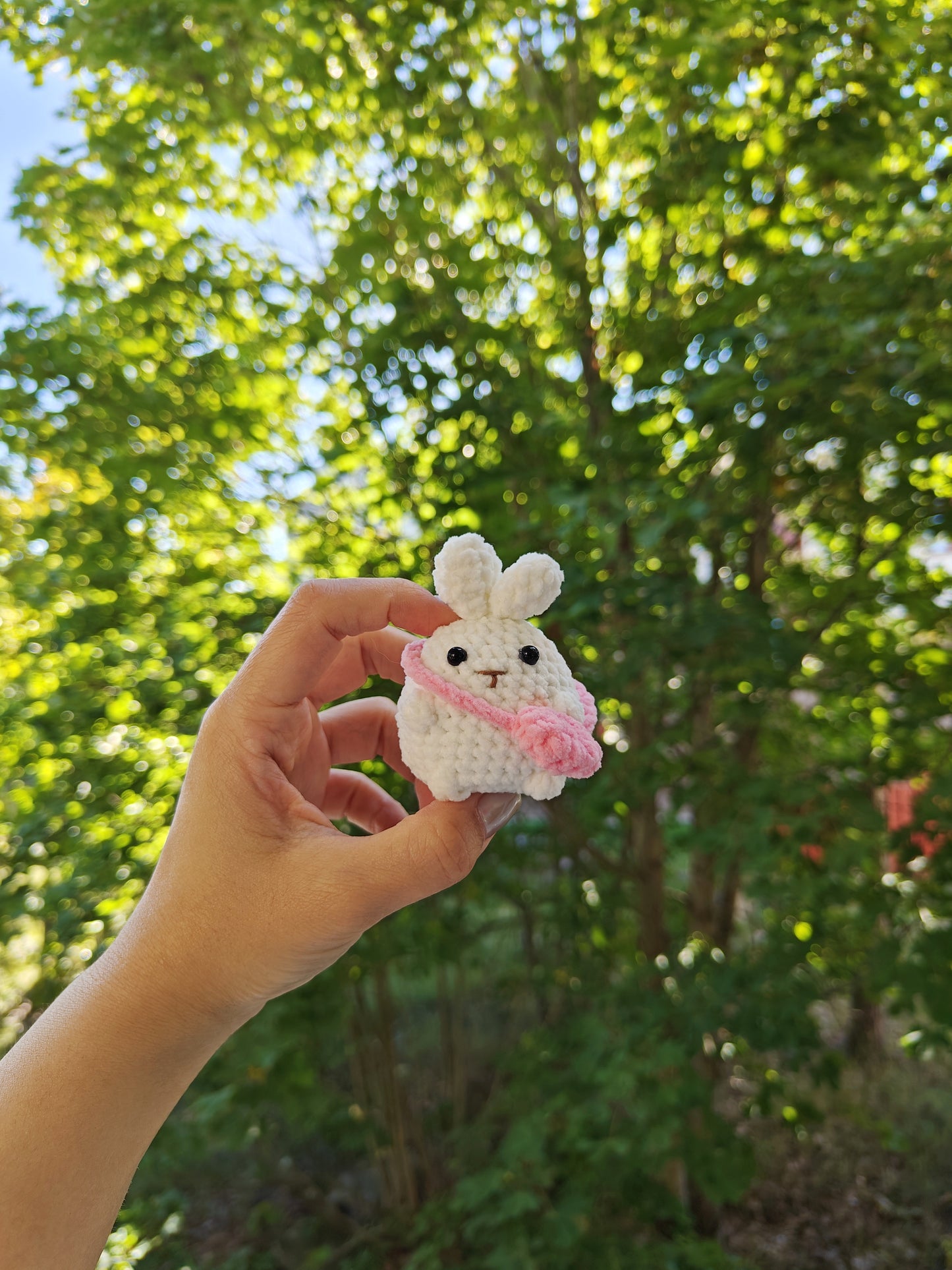 Crochet Bunny with handbag