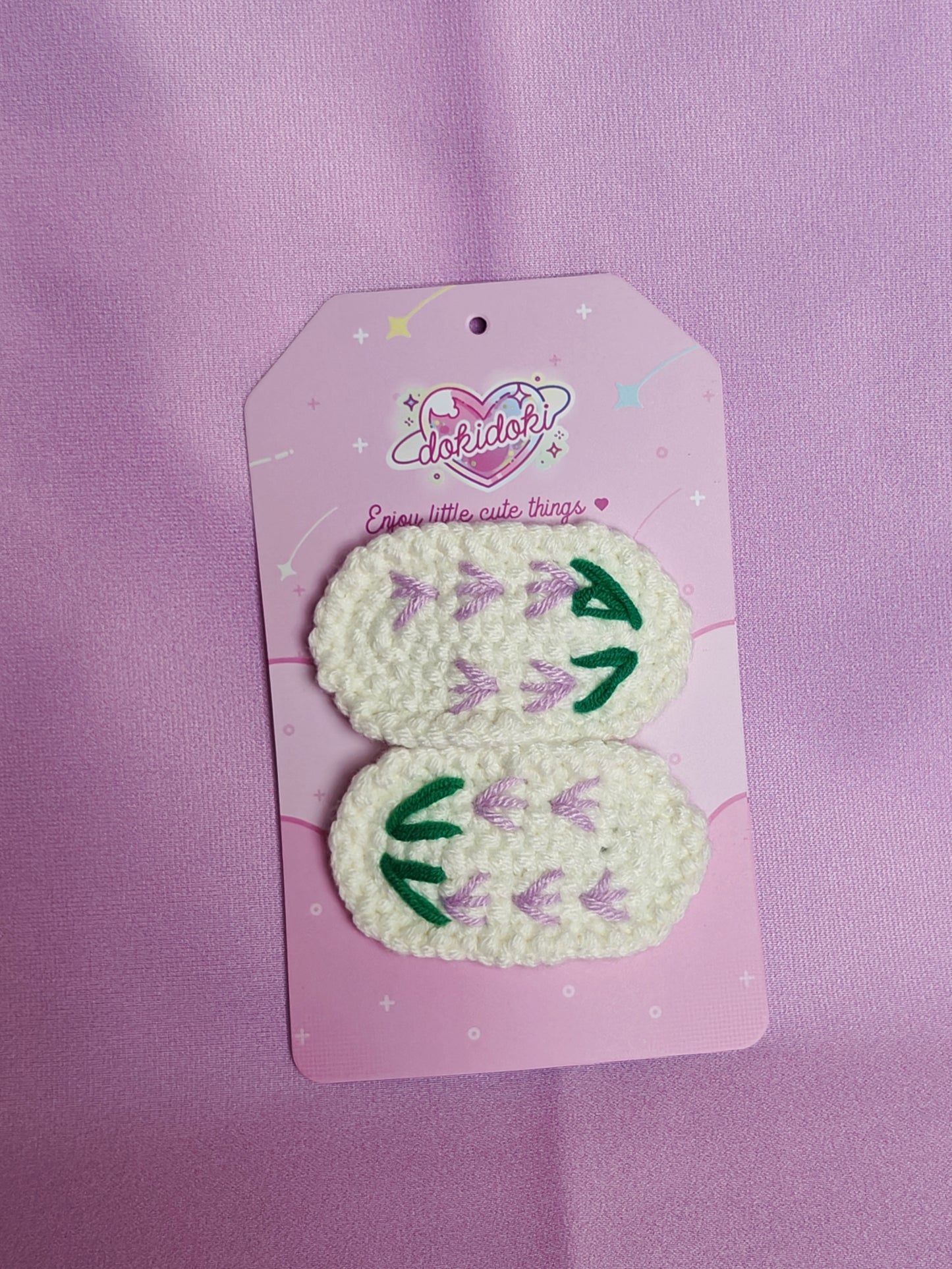 Floral Crochet Hairpin Set