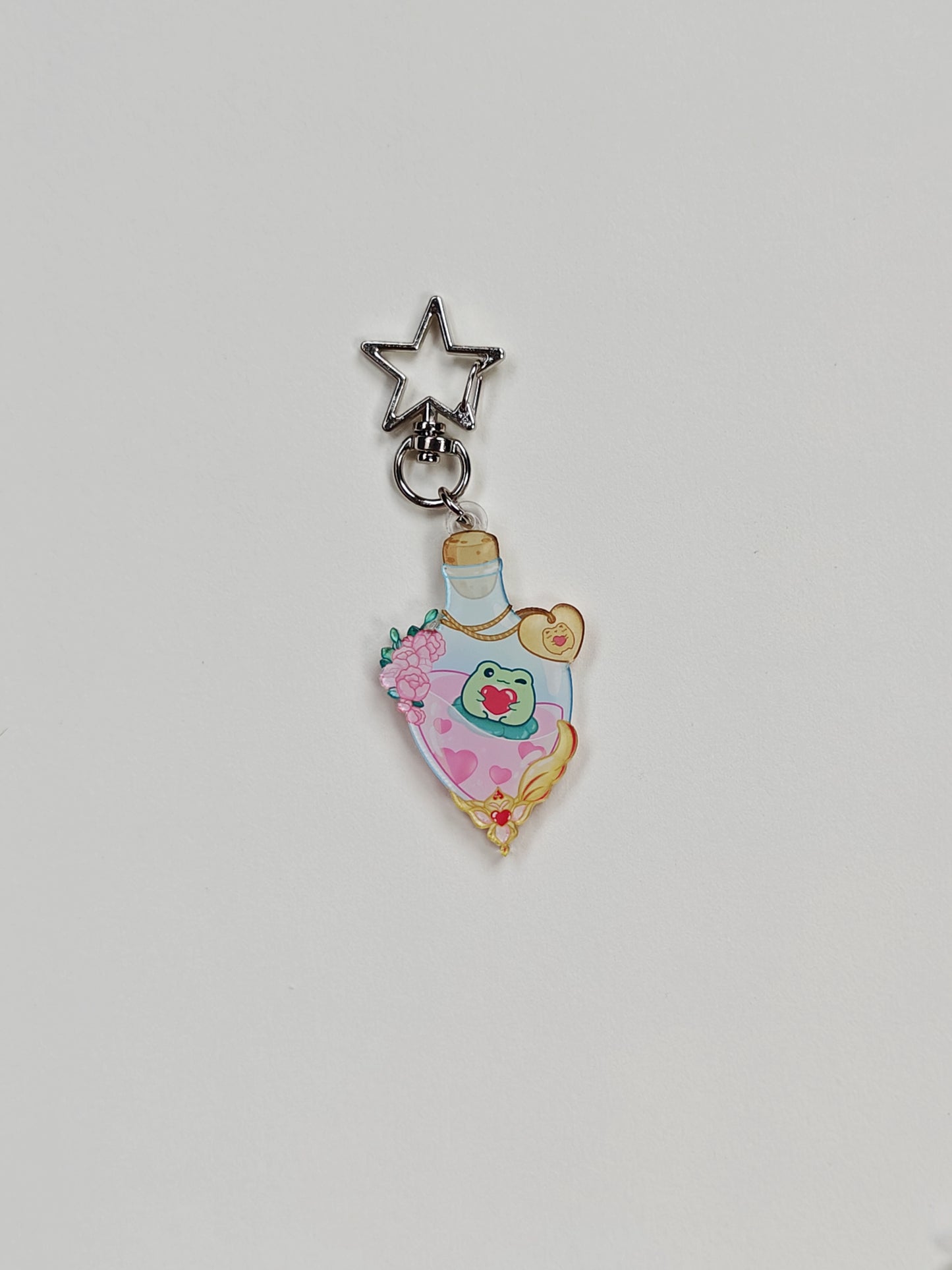 Frog Potion Keychain