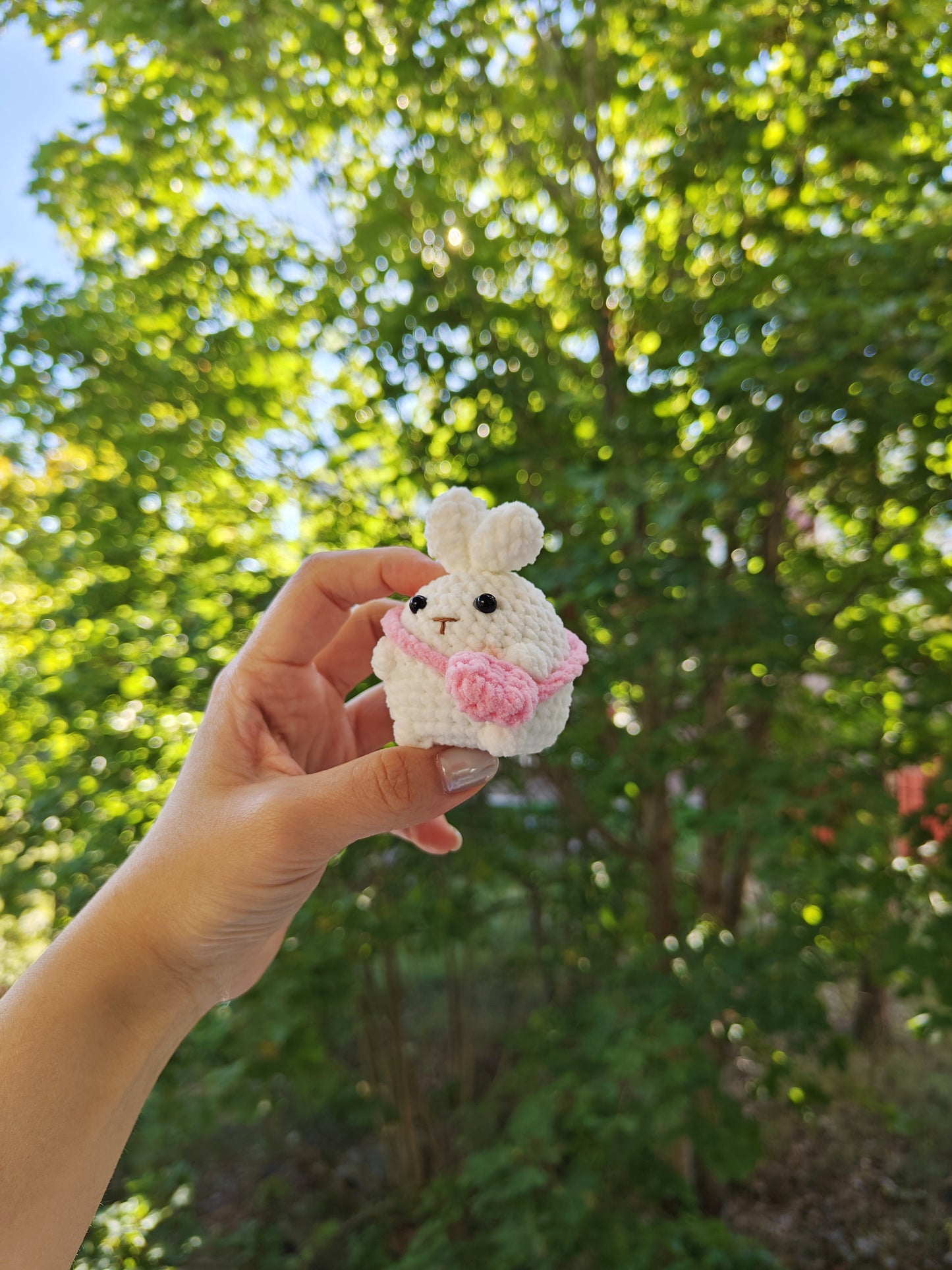 Crochet Bunny with handbag