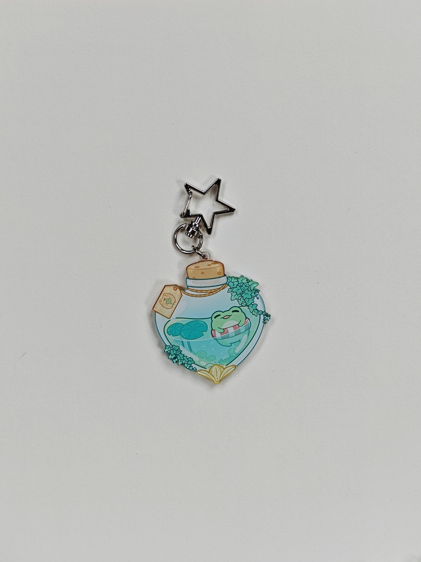 Frog Potion Keychain
