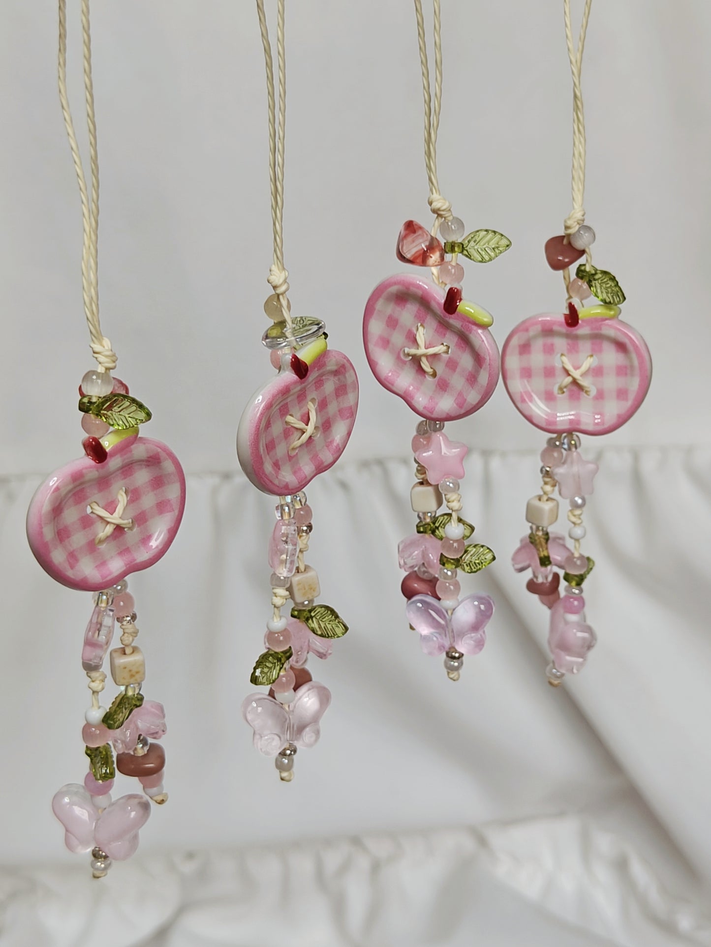 Sweet Apple Handmade Phone Charm