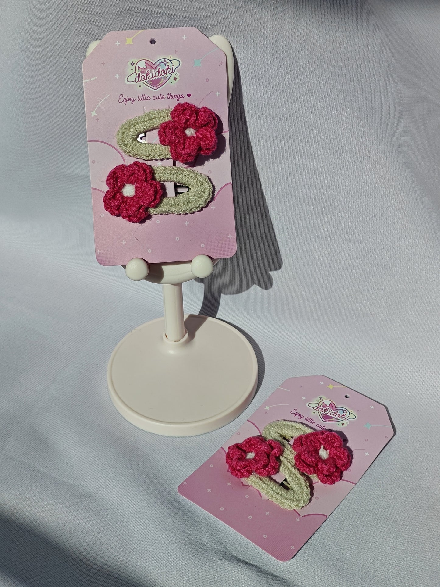 Sakura Crochet Hairpin Set