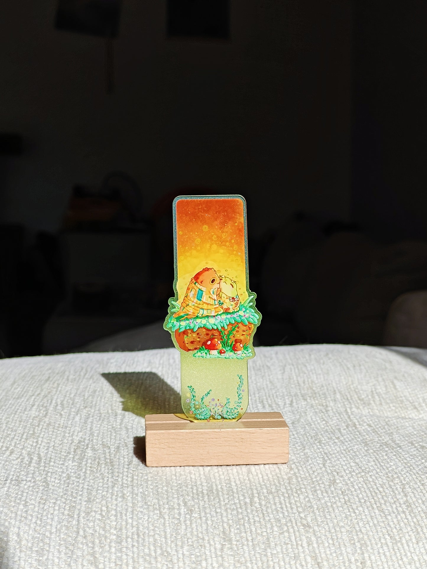 "The Kiss" Froggy Bookmark