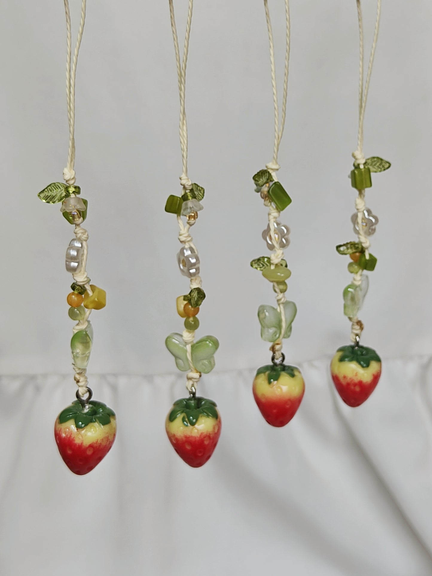 Summer Berry Handmade Phone Charm