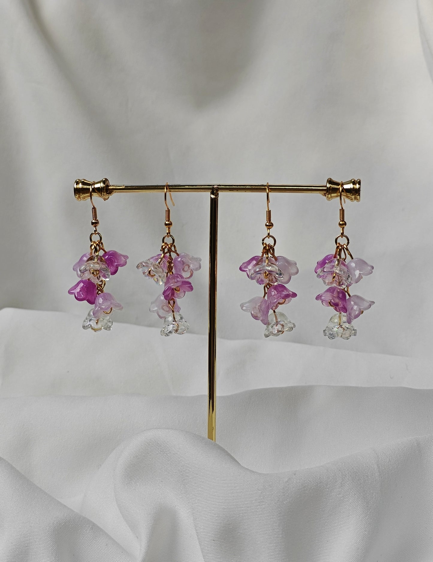 Glass Bouquet earrings