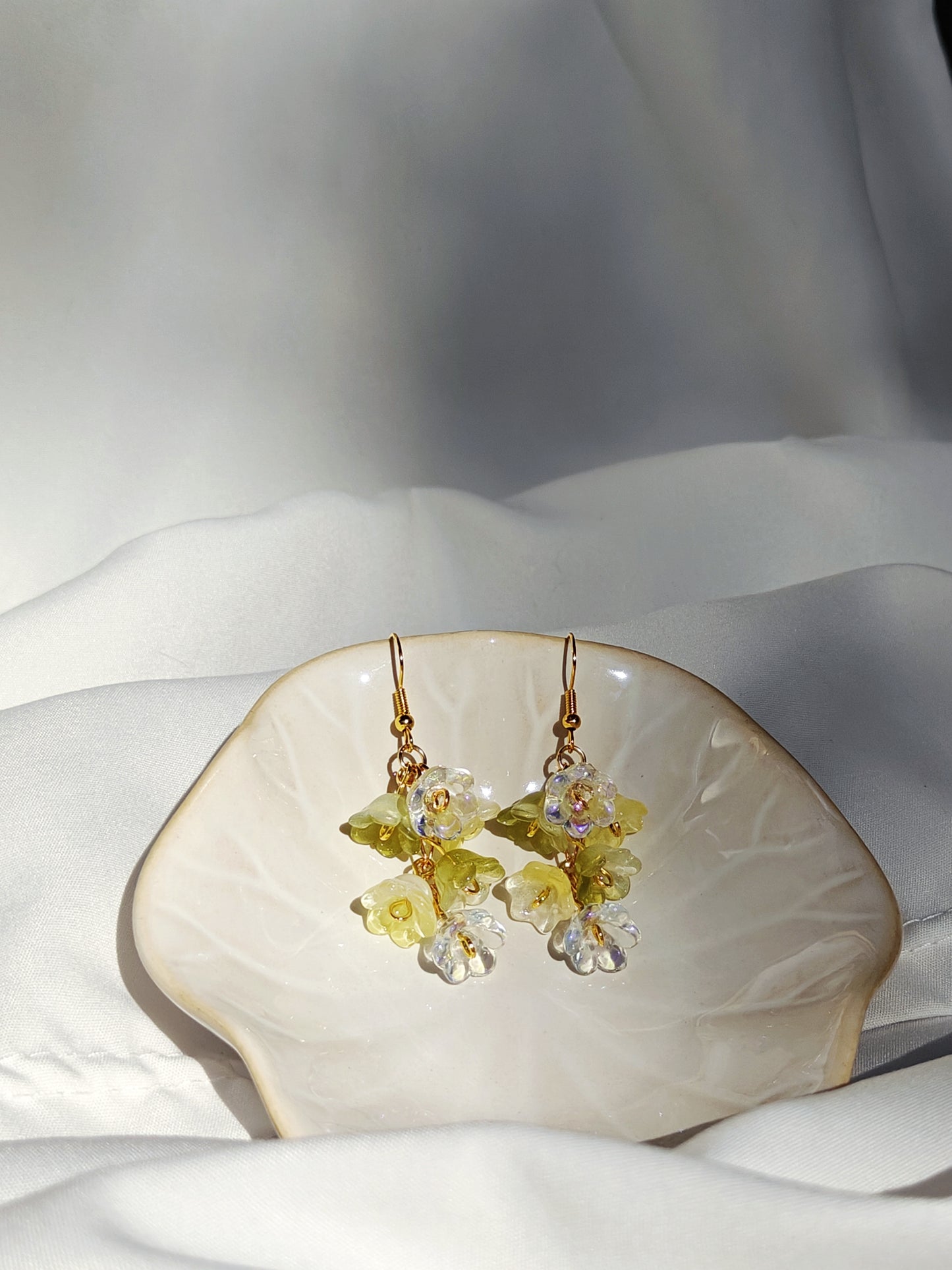 Glass Bouquet earrings