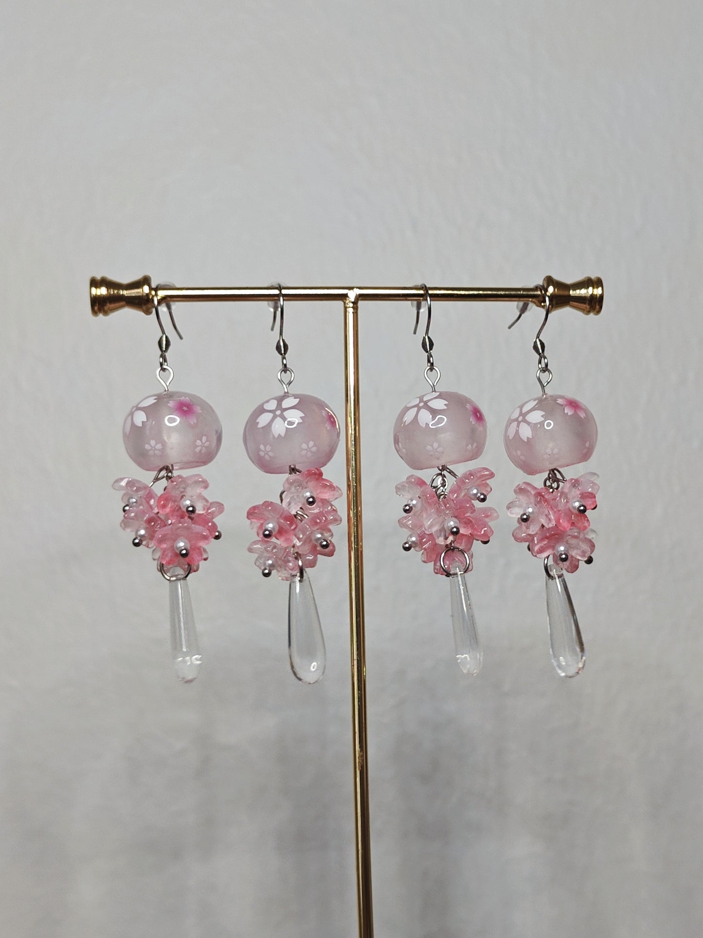 Sakura Wind Chime Earrings