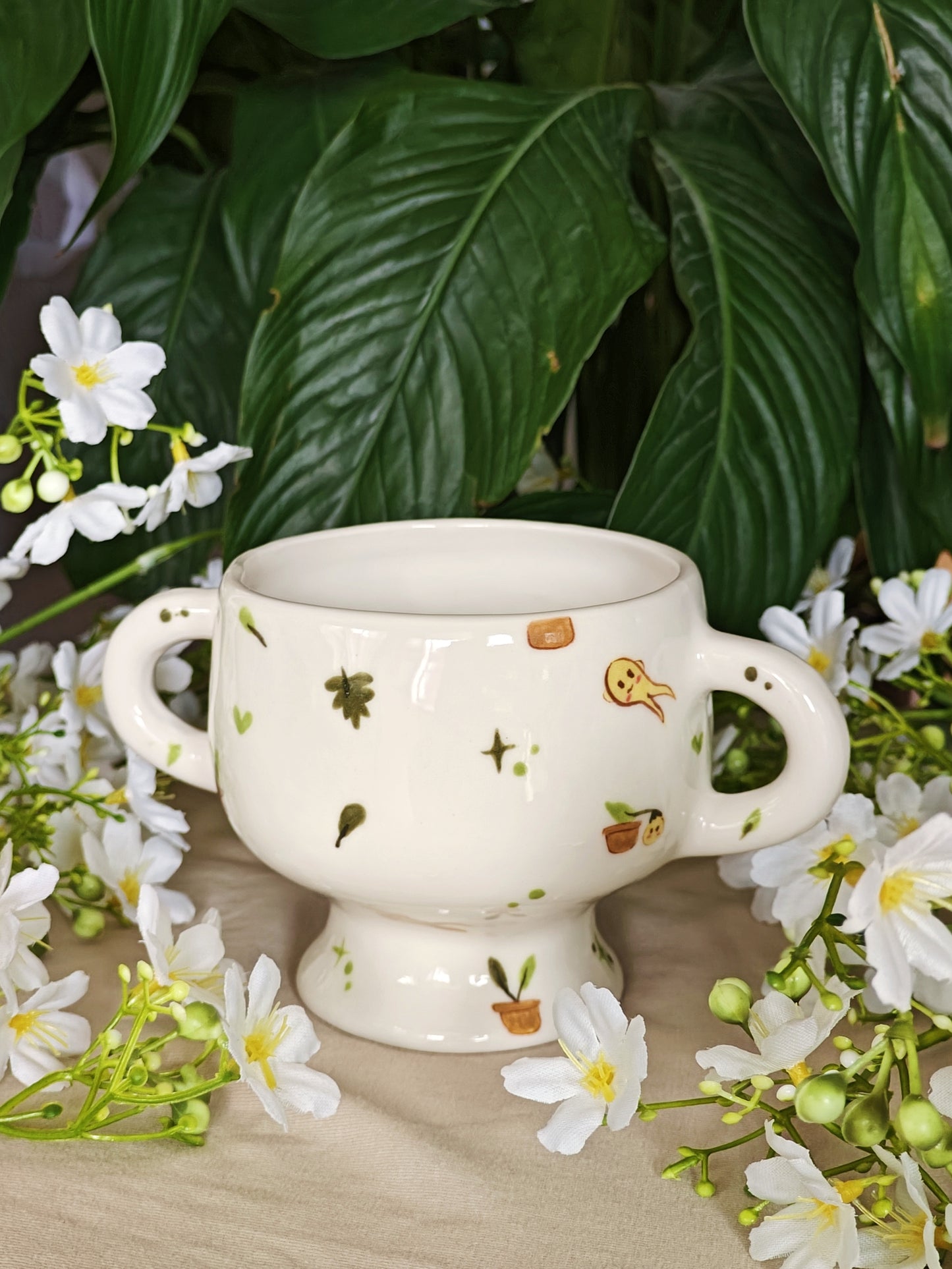 Serial Plant Killer Ceramic Trophy