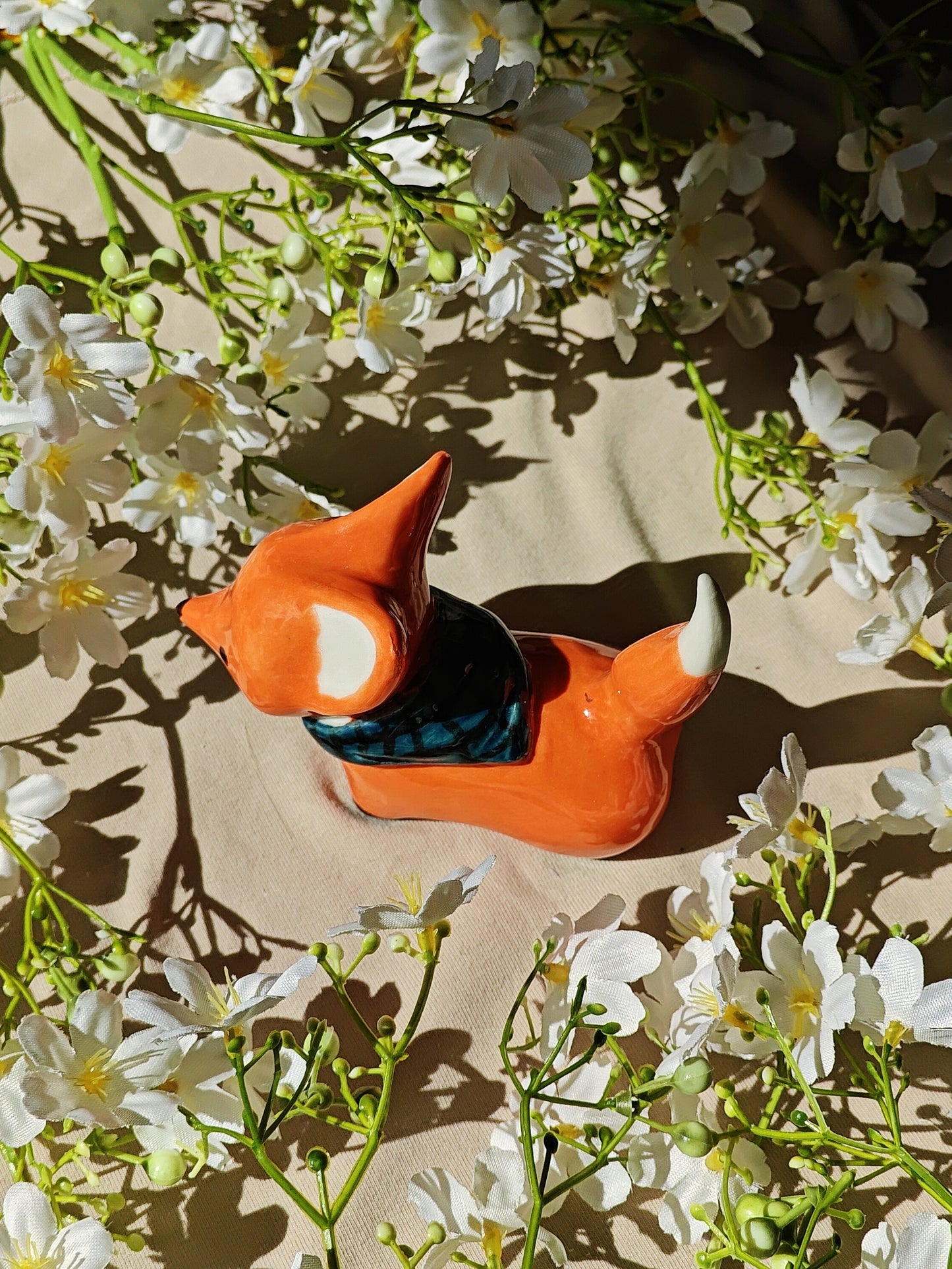 Fox Ceramic Ring Holder