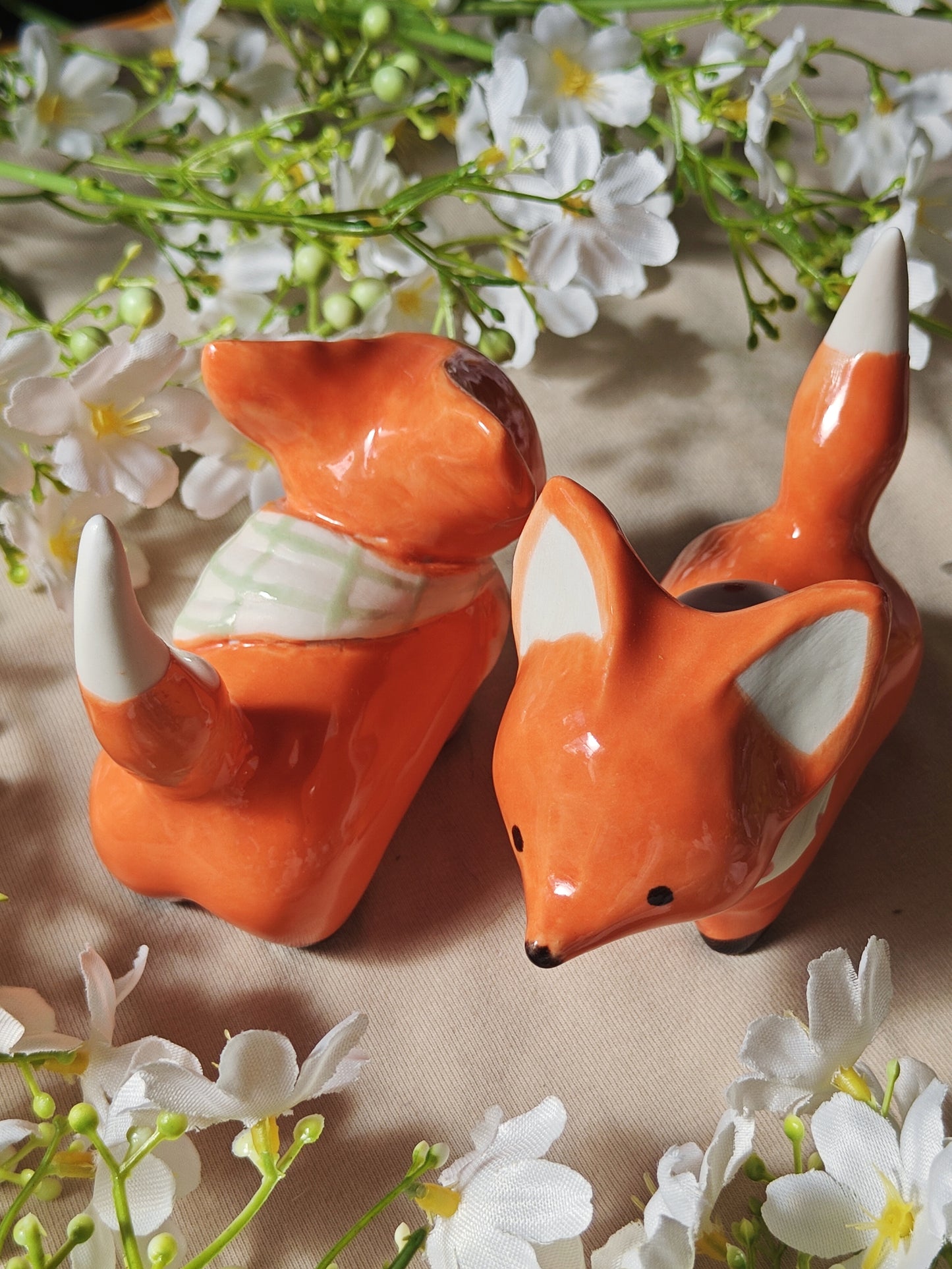 Fox Ceramic Ring Holder