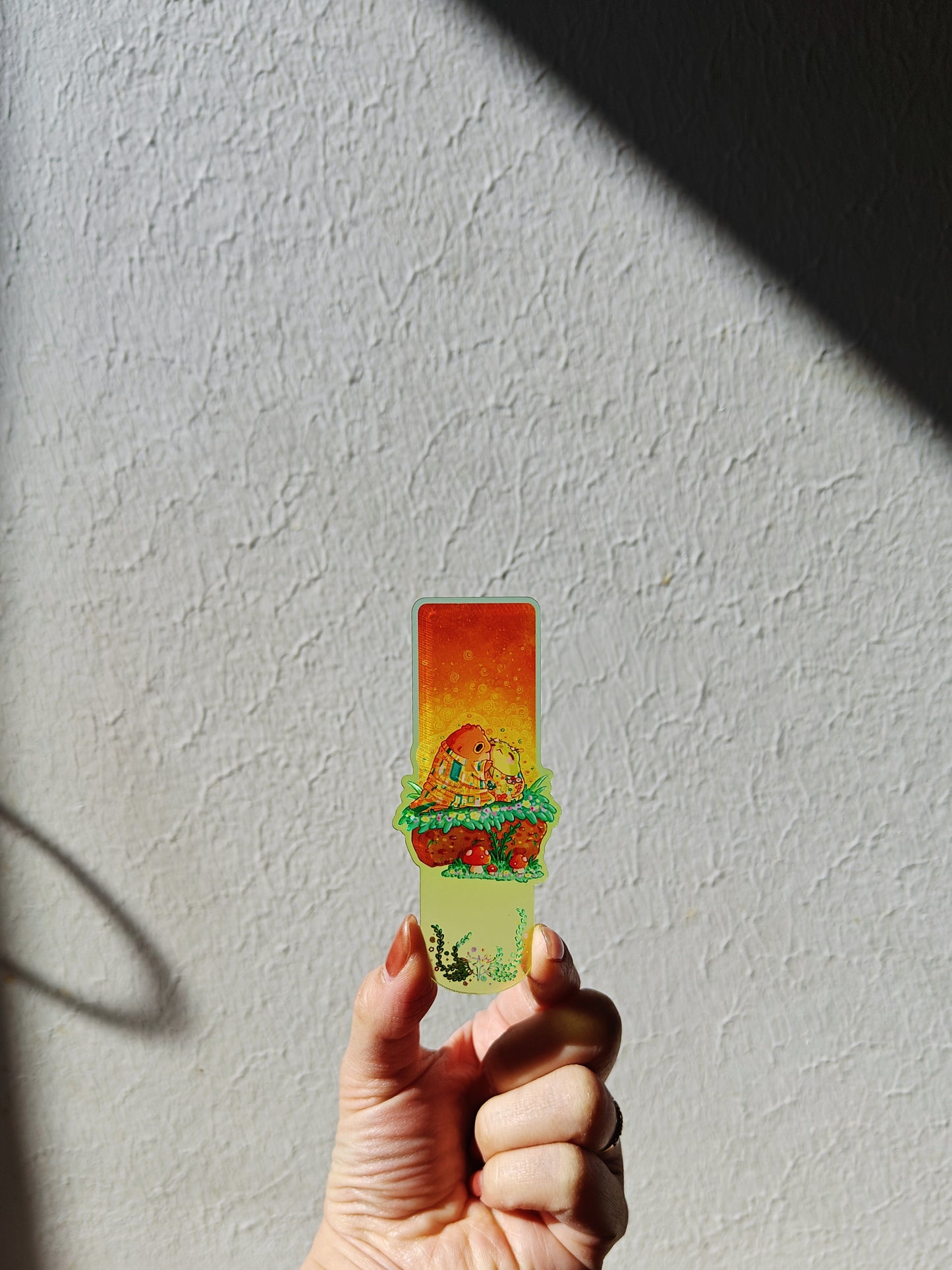"The Kiss" Froggy Bookmark