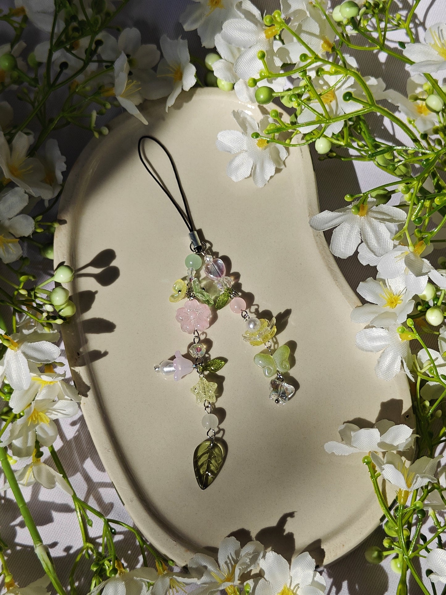 Spring Bloom Handmade Phone Charm