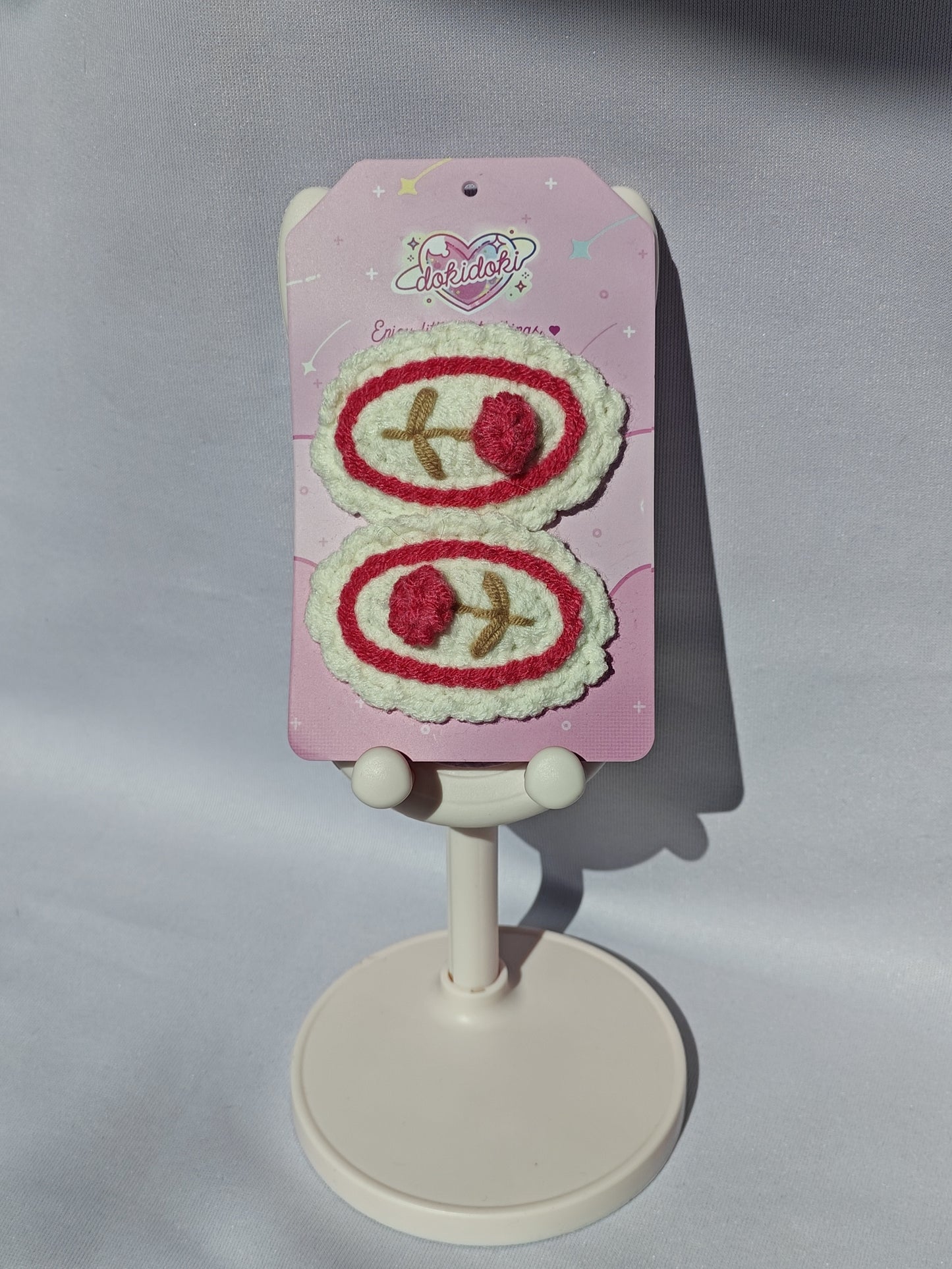 Rose Crochet Hairpin Set
