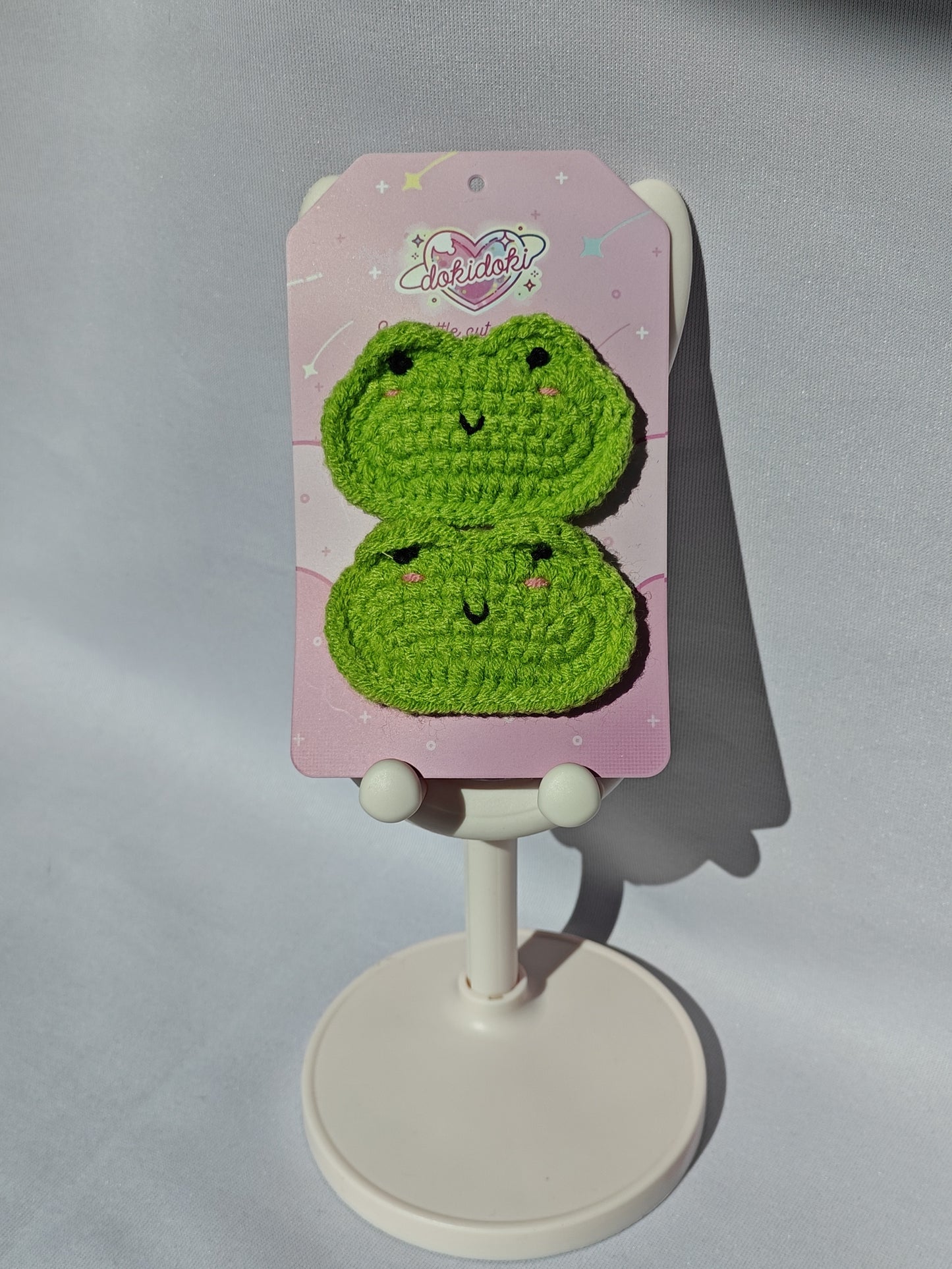 Froggy Crochet Hairpin Set