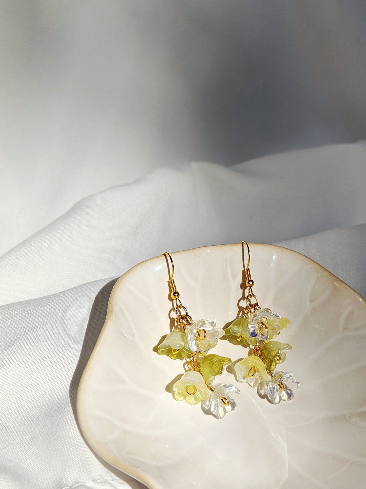 Glass Bouquet earrings