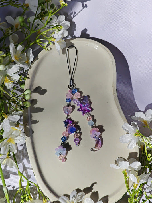Sunset Sky Handmade Phone Charm