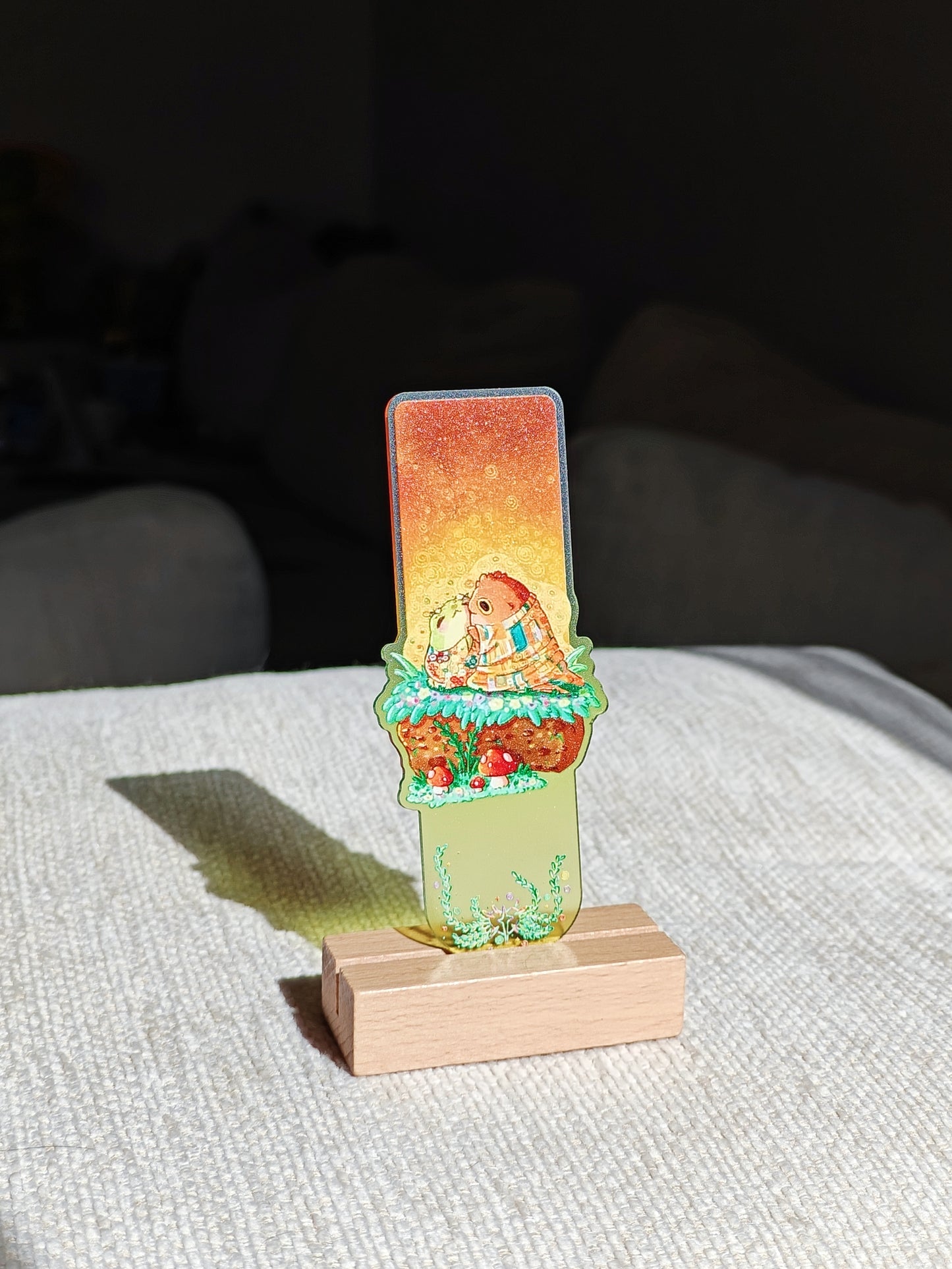 "The Kiss" Froggy Bookmark