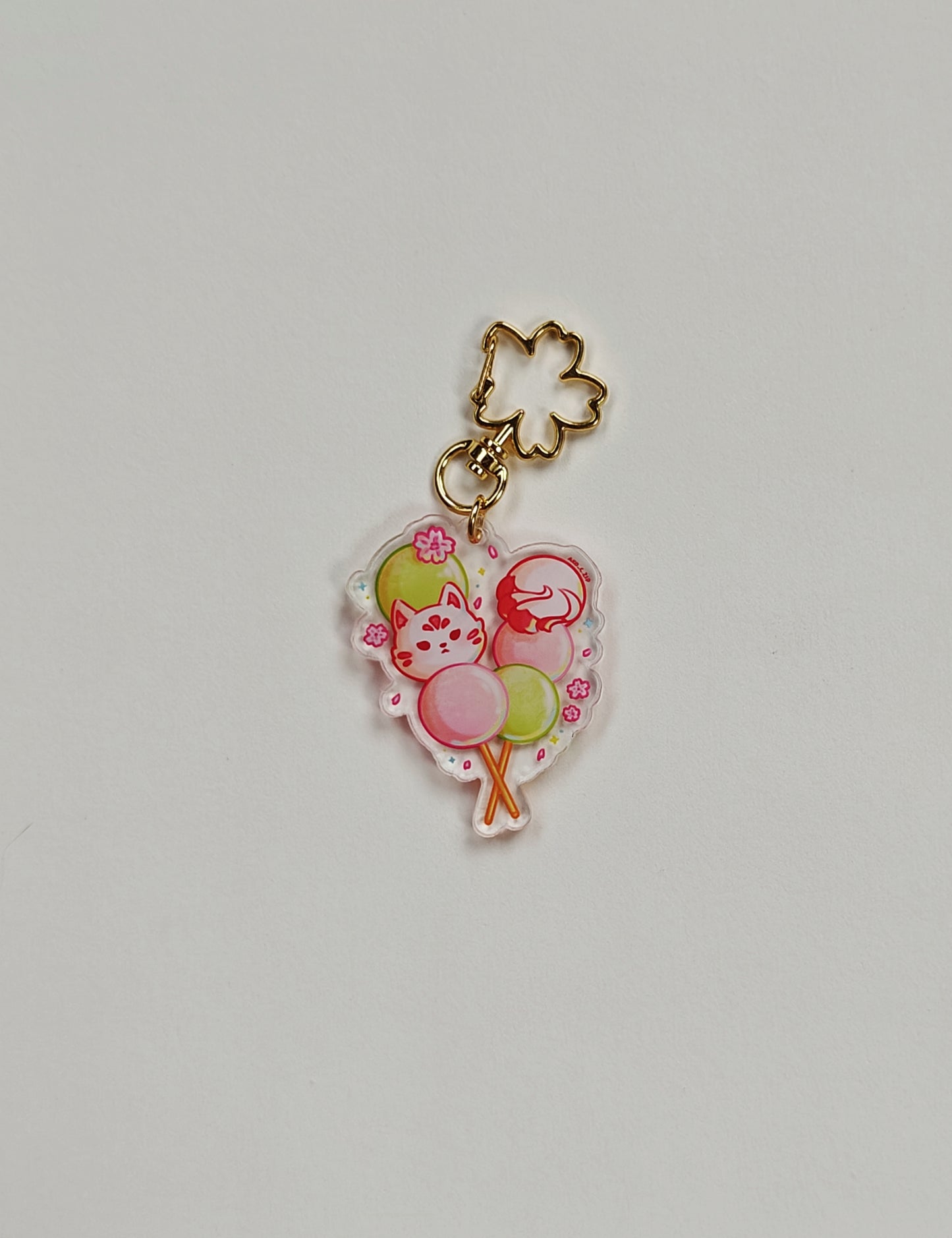 Kitsune Dessert Keychain