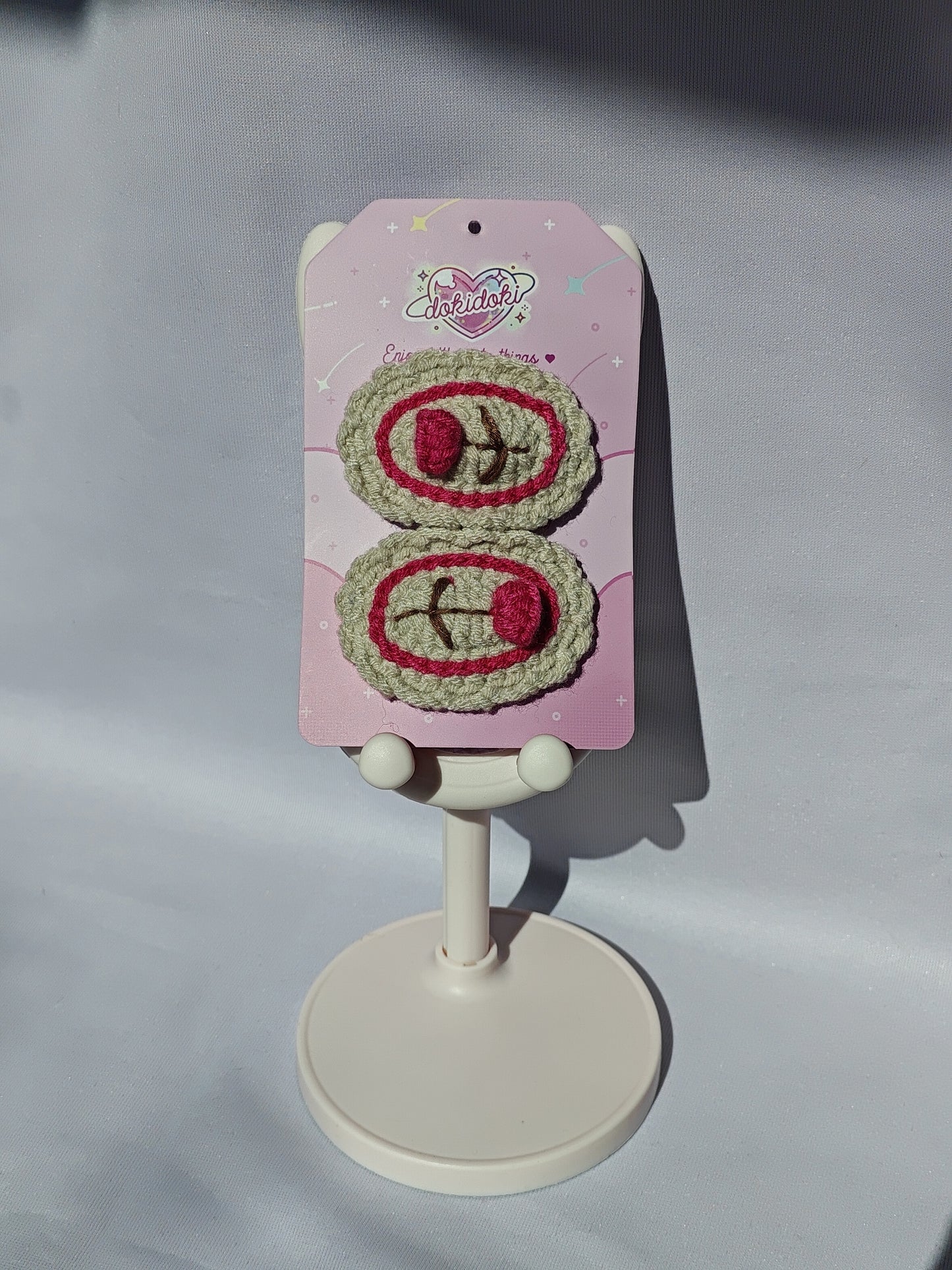 Rose Crochet Hairpin Set