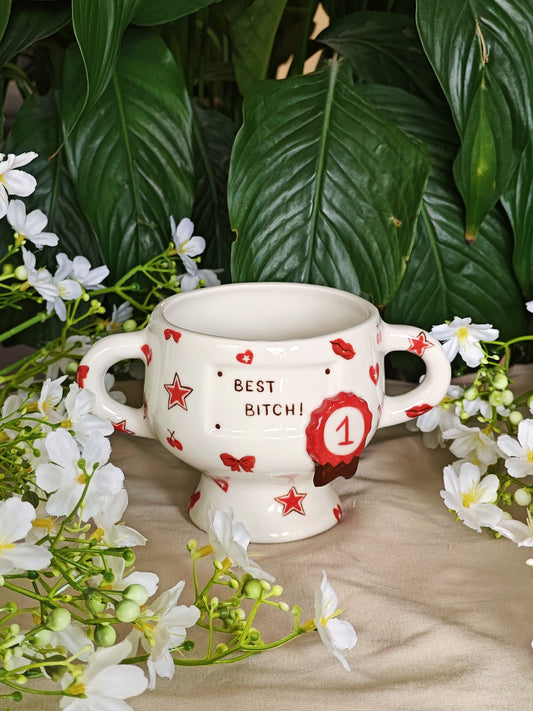 Best Bitch Ceramic Trophy