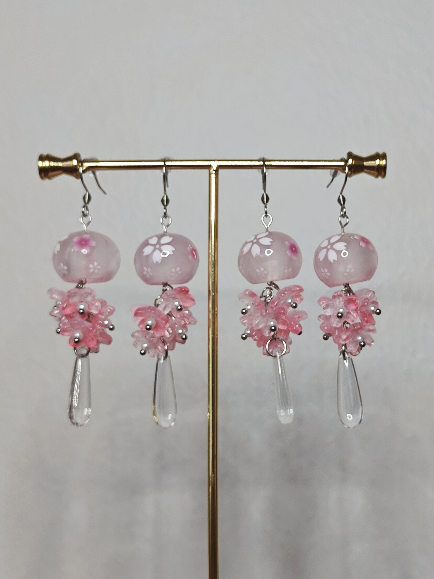 Sakura Wind Chime Earrings
