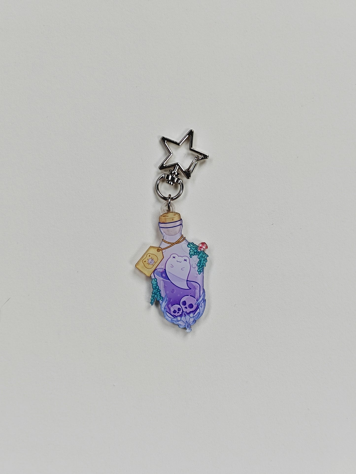 Frog Potion Keychain